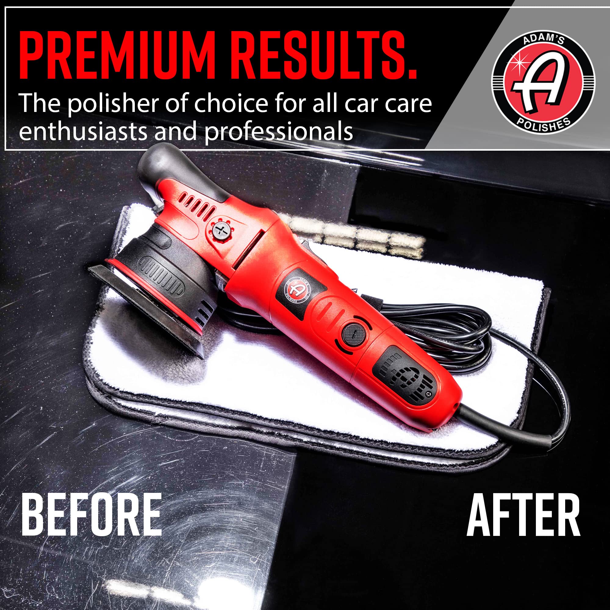 Adam's 9mm Dual Action Car Polisher - Buffer Car Scratch Remover for Car Detailing - Image 4