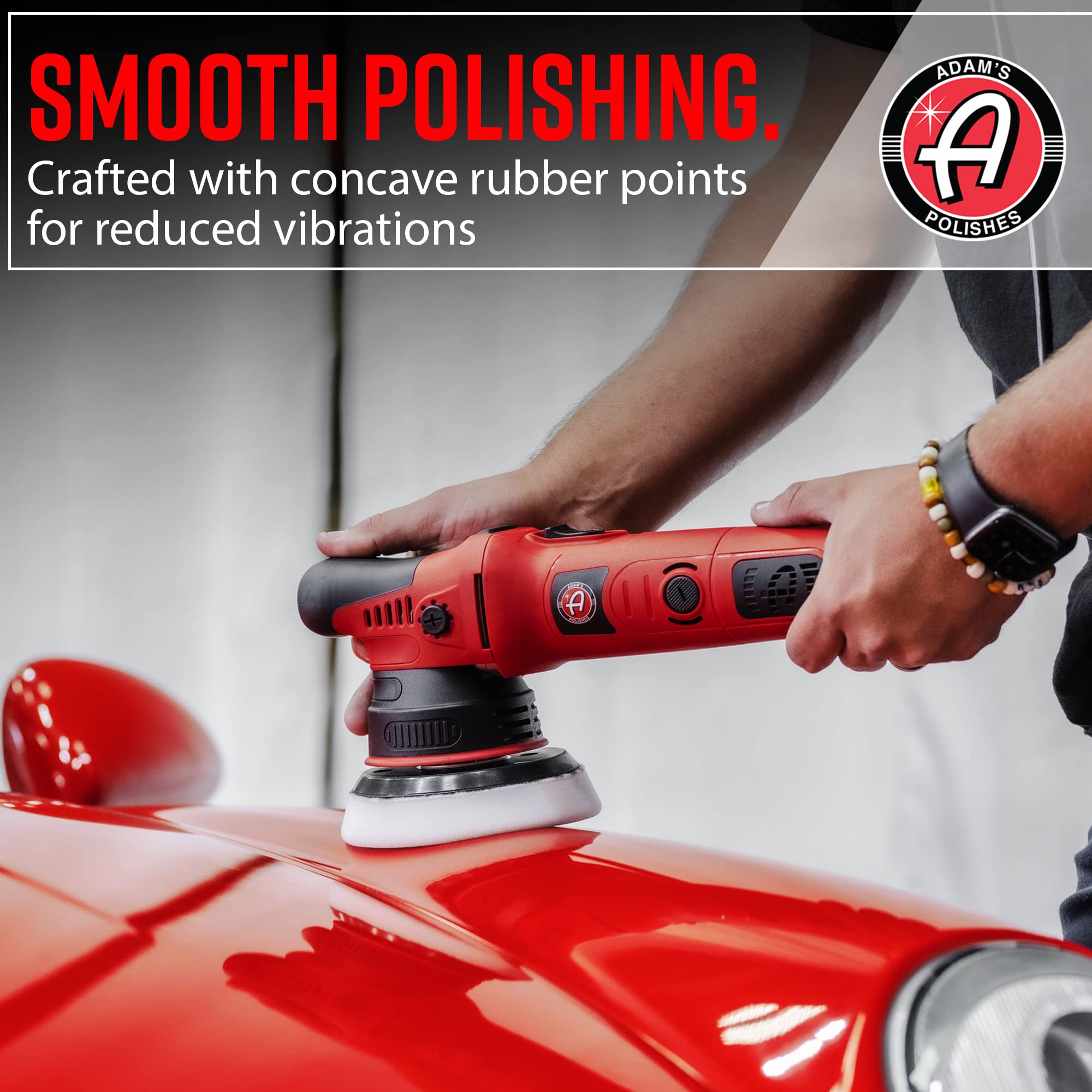 Adam's 9mm Dual Action Car Polisher - Buffer Car Scratch Remover for Car Detailing - Image 5