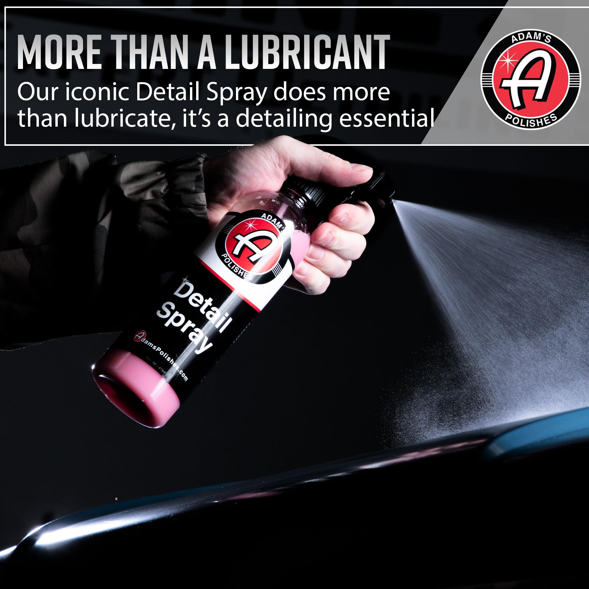 Adam's Polishes Detail Spray & Clay Block Kit- Reusable Hybrid Clay Bar Sponge that Removes Embedded Residues Like Brake Dust, Paint Overspray, & Industrial Fallout from Your Car, Truck, Van, or RV - Image 6