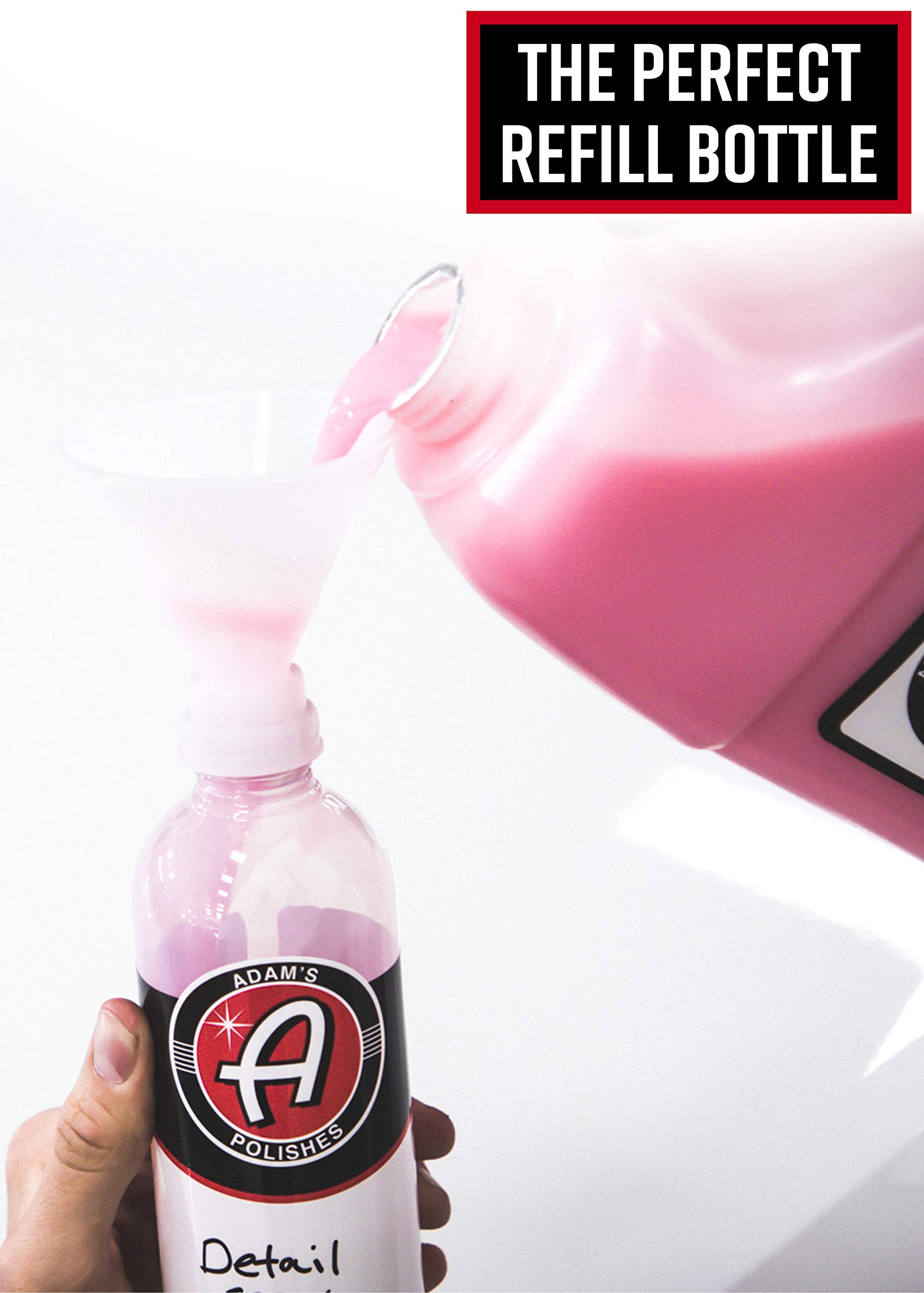 Adam's Empty Labelled Bottle (16 fl. oz) - Heavy Duty, Chemical Resistant Bottle and Sprayer - Image 4