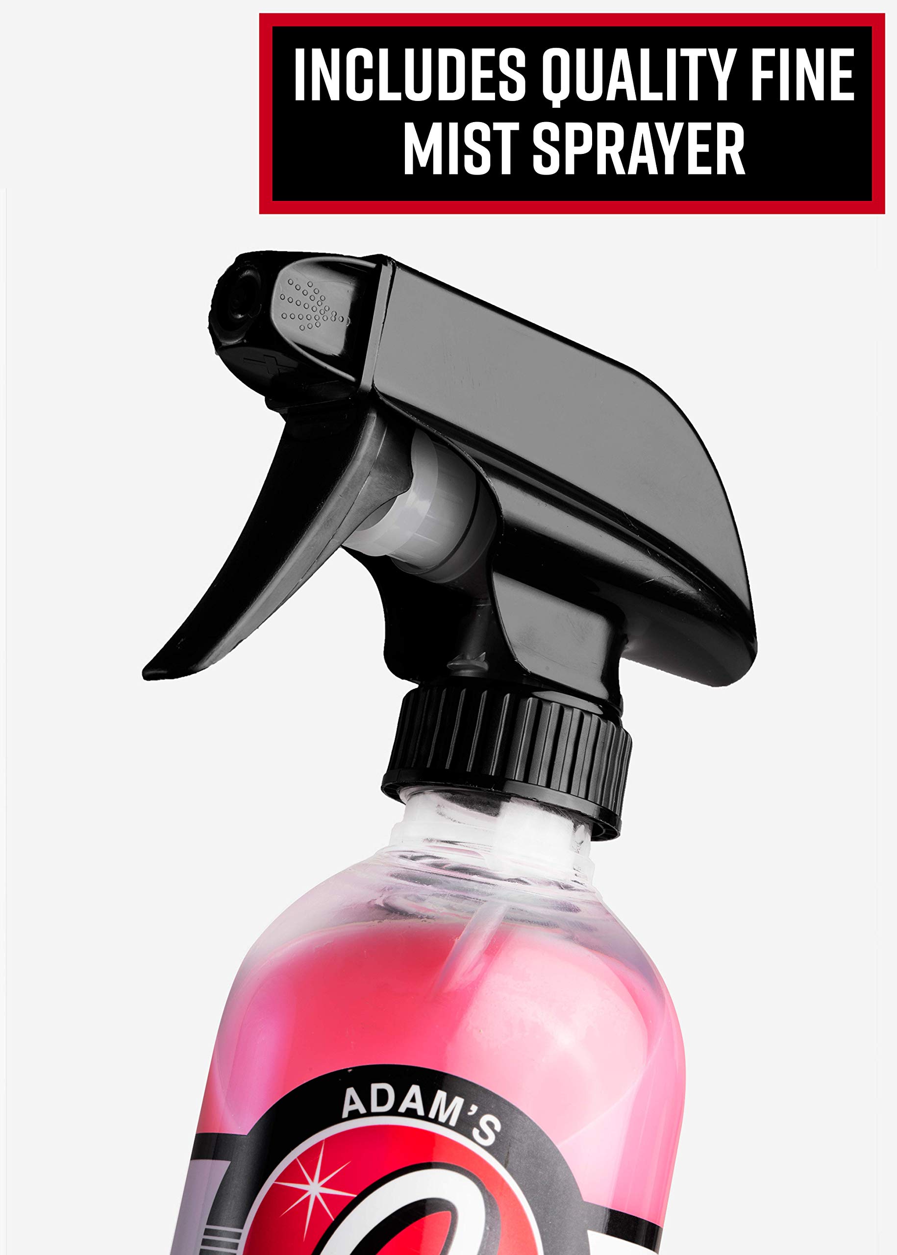 Adam's Empty Labelled Bottle (16 fl. oz) - Heavy Duty, Chemical Resistant Bottle and Sprayer - Image 5