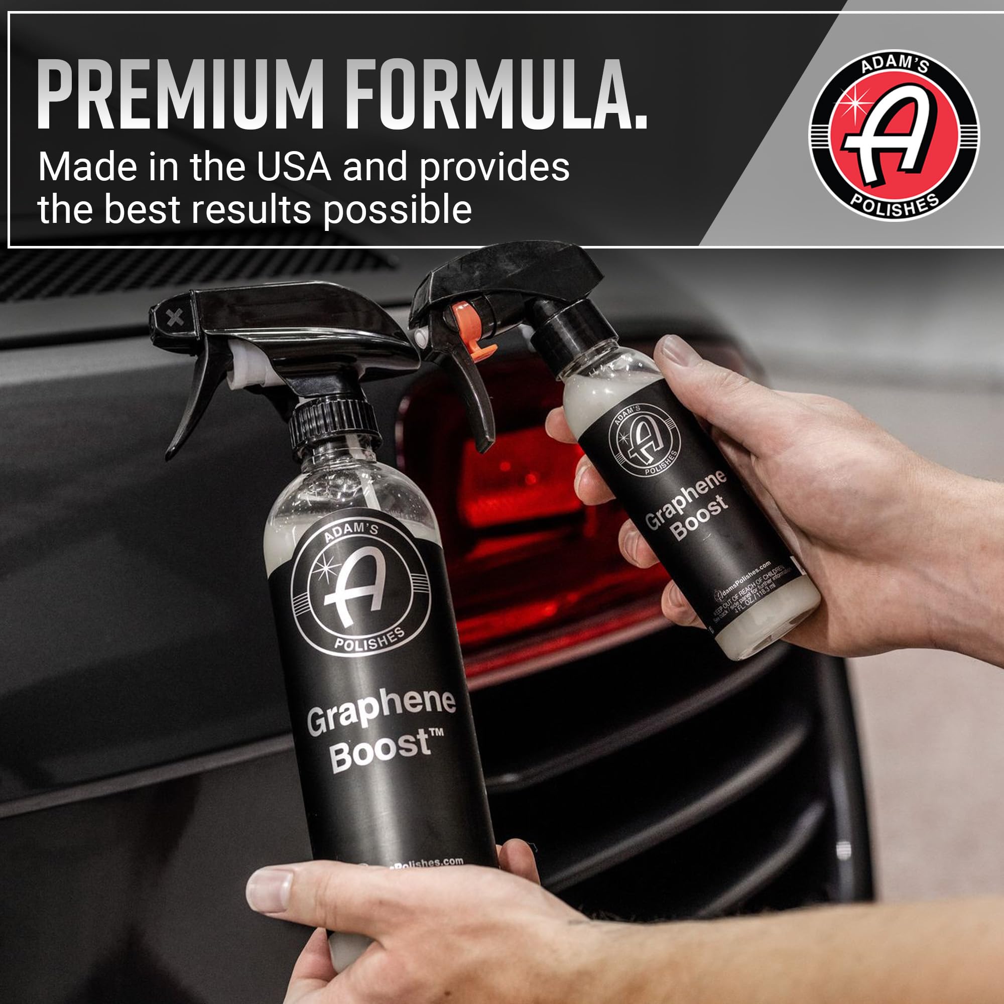 Adam's Graphene Boost - Graphene Ceramic Coating Spray For Car Detailing | Adds Protection & Extends The Life Of Top Coat Ceramics | Maintenance Spray On Wipe Off | Car Boat RV Motorcycle - Image 5