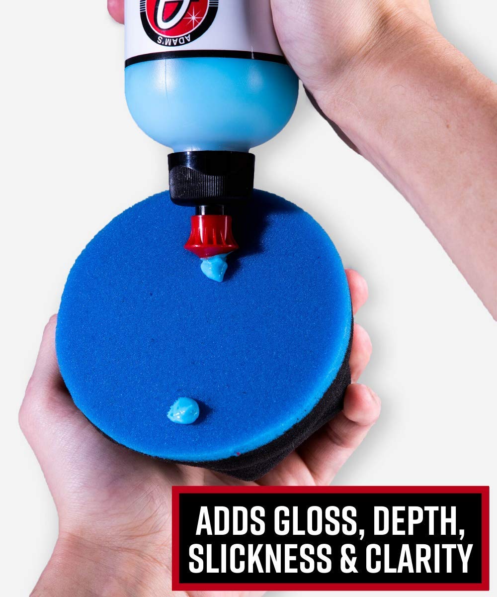 Adam’s Hand Polish Paint Revive | Ultimate Top Coat Polish & Glaze Infused with Polymer Protection Wax Sealant | Correct, Finish, & Protect New Mirror Like Finish All-in-One Formula (12oz) - Image 3
