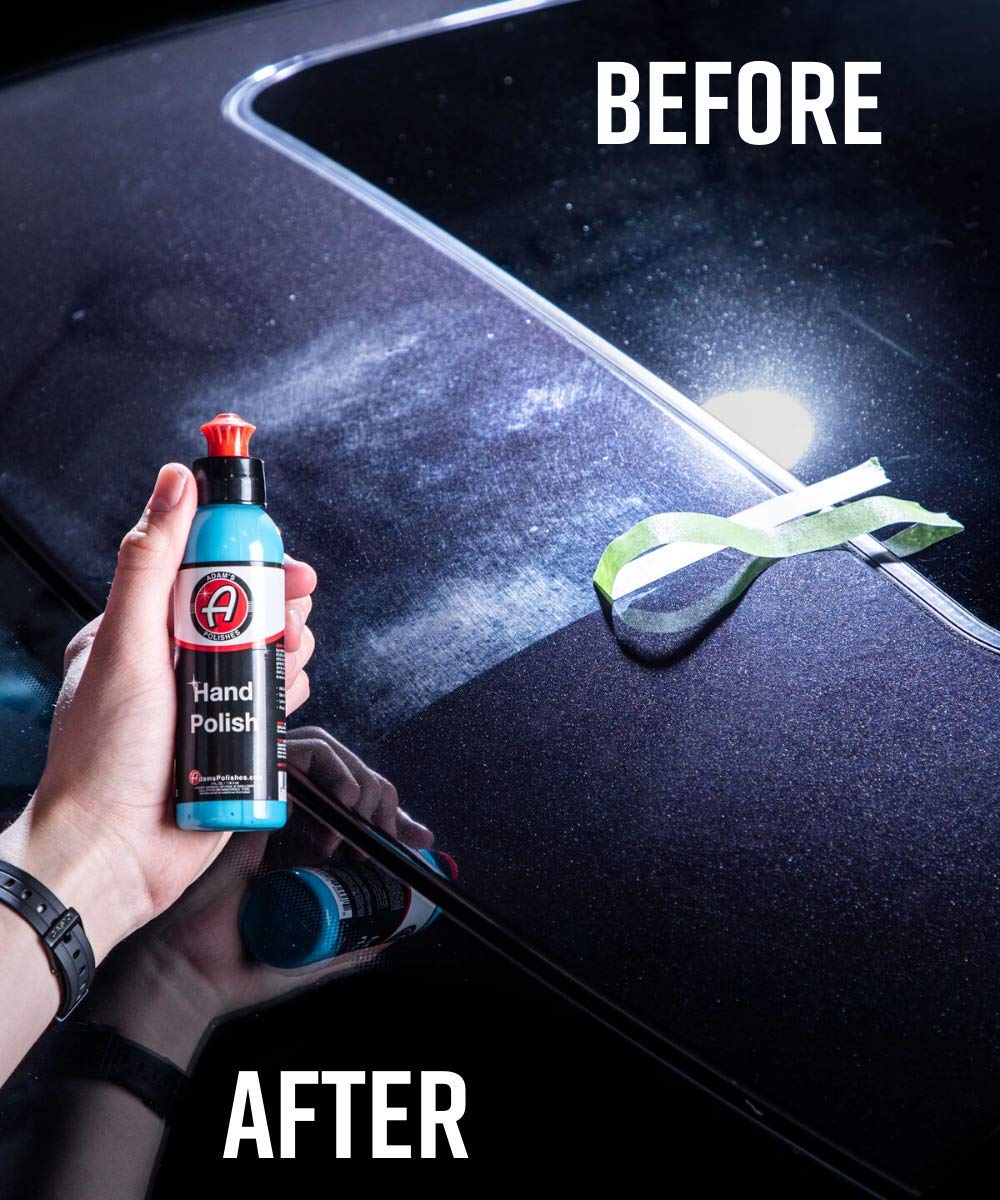 Adam’s Hand Polish Paint Revive | Ultimate Top Coat Polish & Glaze Infused with Polymer Protection Wax Sealant | Correct, Finish, & Protect New Mirror Like Finish All-in-One Formula (12oz) - Image 4