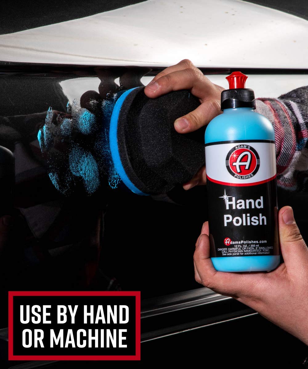 Adam’s Hand Polish Paint Revive | Ultimate Top Coat Polish & Glaze Infused with Polymer Protection Wax Sealant | Correct, Finish, & Protect New Mirror Like Finish All-in-One Formula (12oz) - Image 6