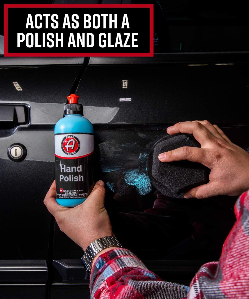 Adam’s Hand Polish Paint Revive | Ultimate Top Coat Polish & Glaze Infused with Polymer Protection Wax Sealant | Correct, Finish, & Protect New Mirror Like Finish All-in-One Formula (12oz) - Image 7