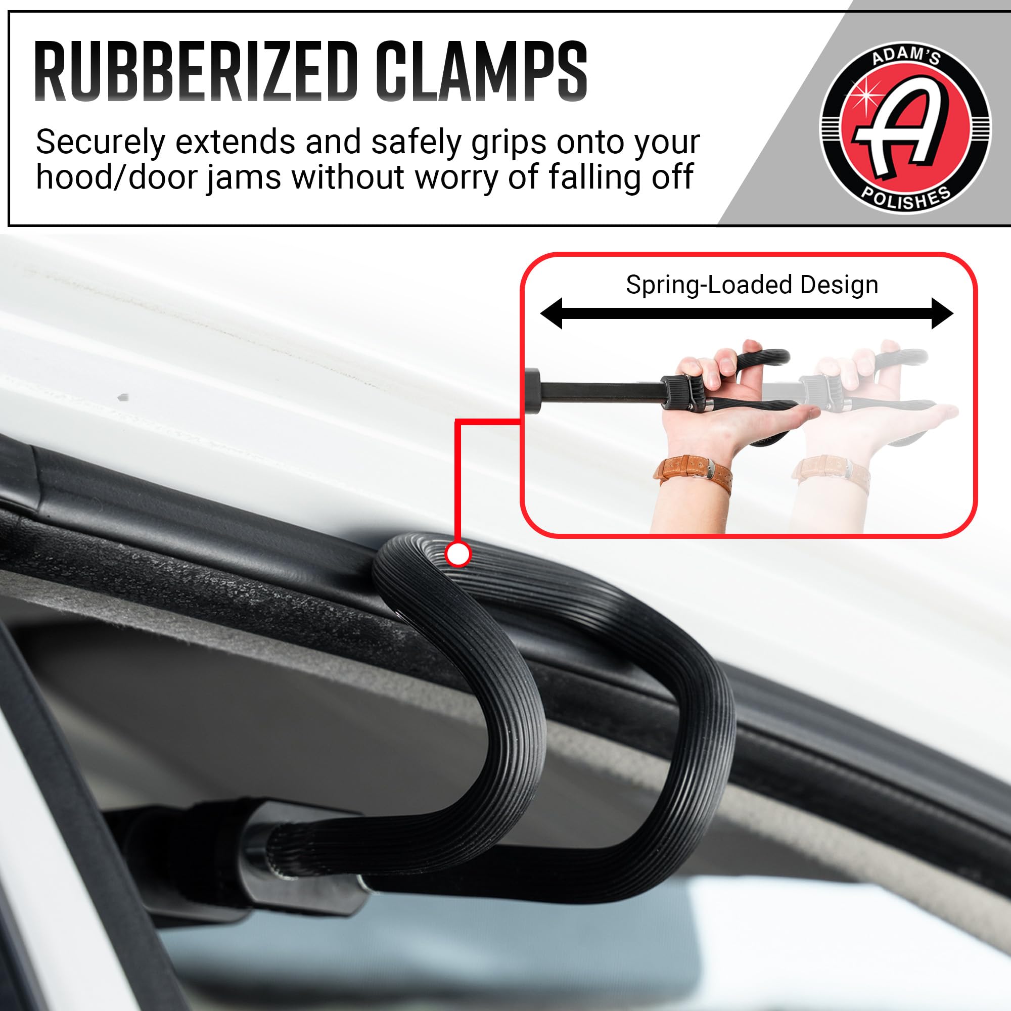 Adam's Interior & Hood Light Bar - Wireless Underhood Work Light for Interior Car Detailing, DIY Job Garage Light for Auto Mechanic Repairs - 6500K LED, Long Lasting & Removable - Image 5