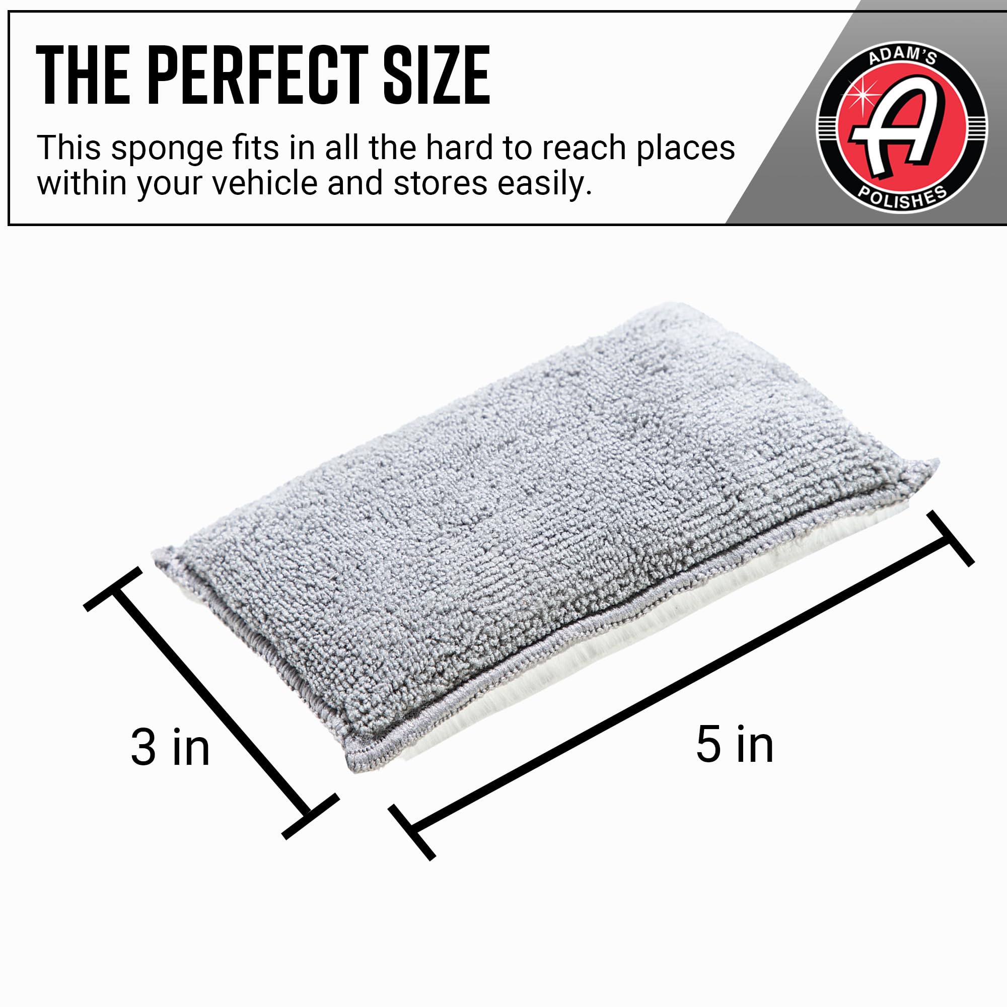 Adam's Interior Scrubbing Sponge (2-Pack) - Image 3