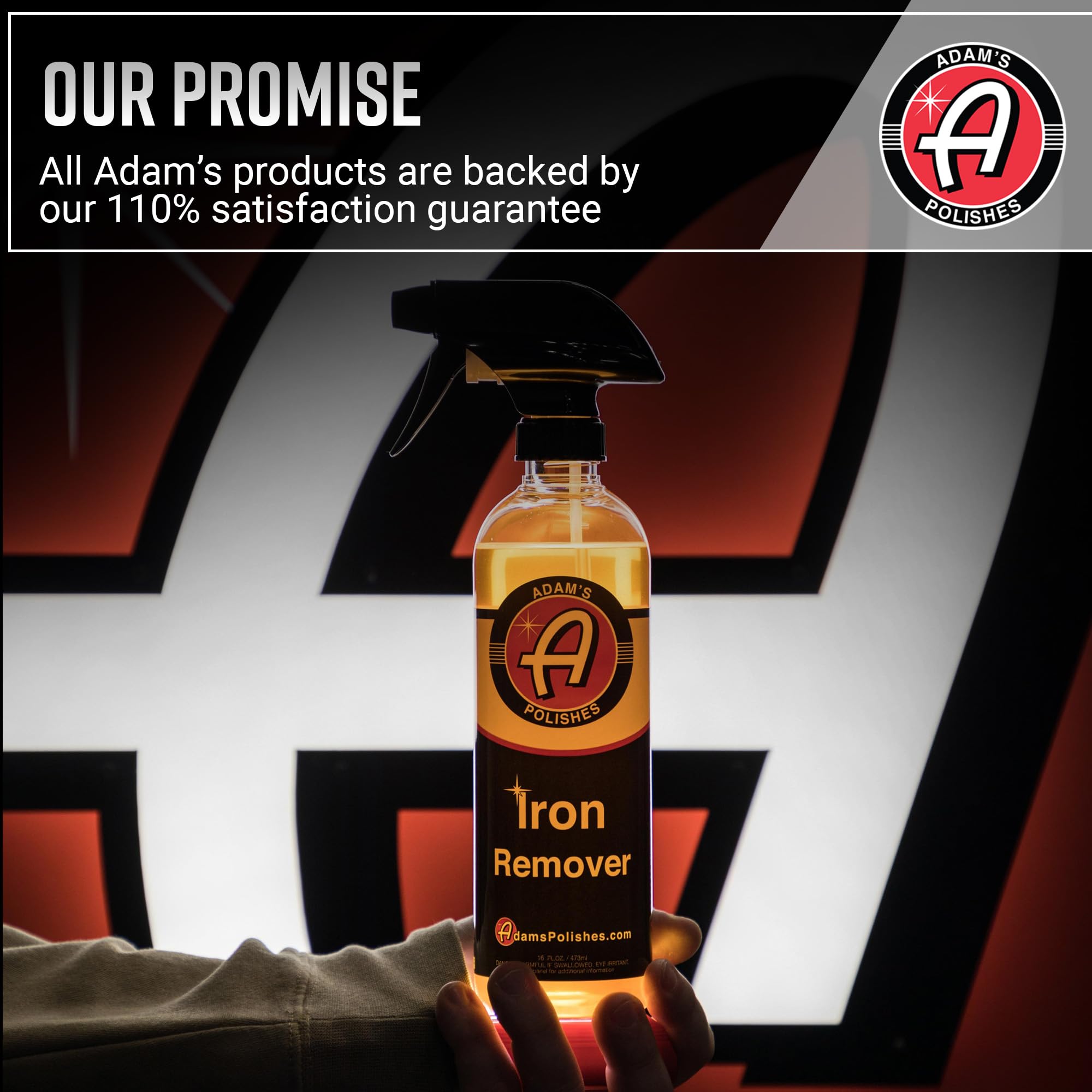 Adam's Iron Remover (Gallon) - Iron Out Fallout & Stop Rust Remover Spray for Car Detailing Removes Iron Particles in Auto Paint, Wheels, Motorcycle, RV & Boat - Use Before Clay Bar, Wax or Car Wash - Image 8