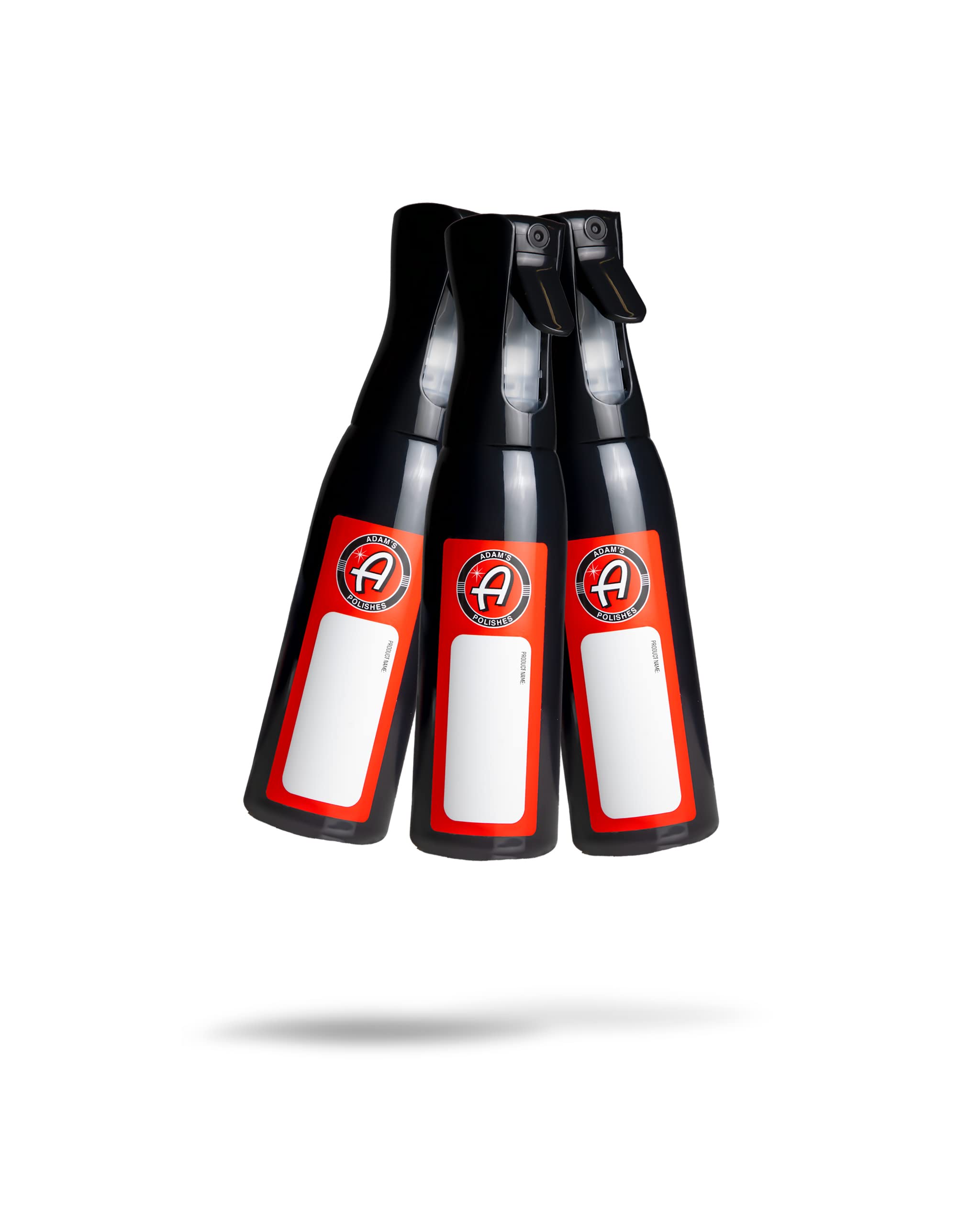 Adam's Polishes 3 Pack Continuous Spray Bottles