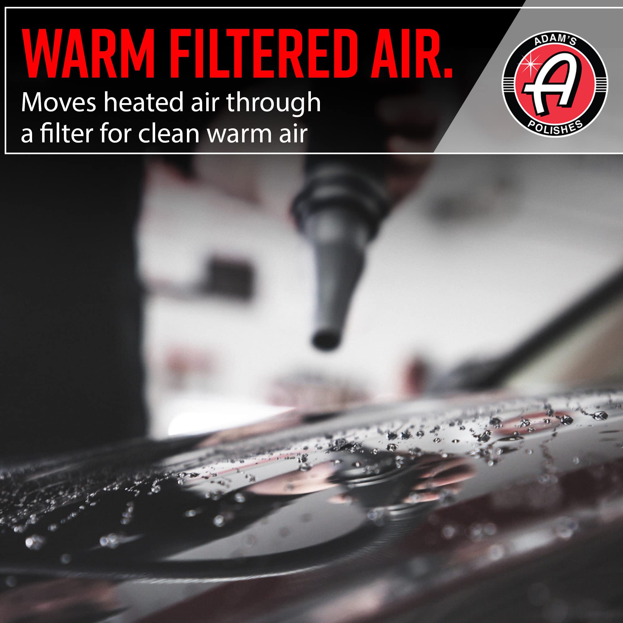 Adam's Polishes Air Cannon Car Dryer Blower - Powerful Detailing Wash | Filtered Dryers, Blowers & Blades Safer Than Microfiber Towel Cloth - Image 5