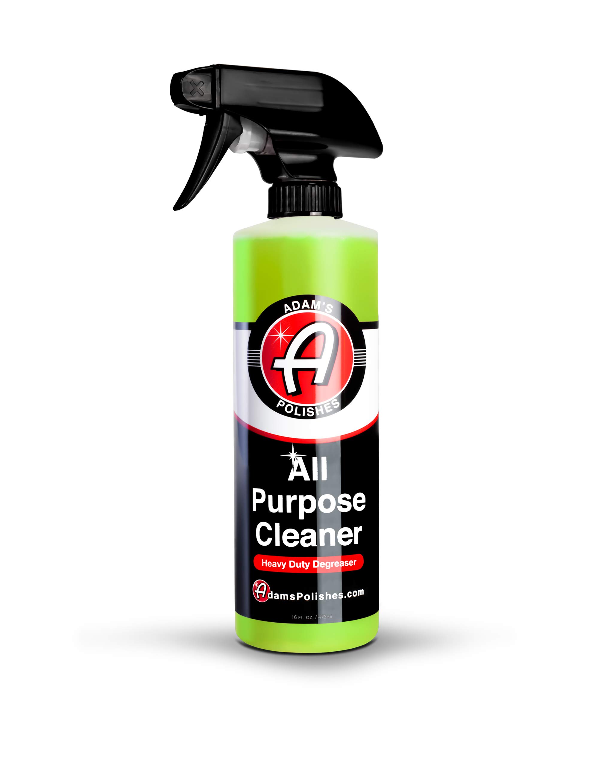 Adam's Polishes All Purpose Cleaner (16oz) - Professional Heavy Duty Industrial Cleaner & Degreaser | Cuts Heavy Grease & Tar | Car Detailing, Tire Cleaner, Engine Cleaner, Wheel Cleaner