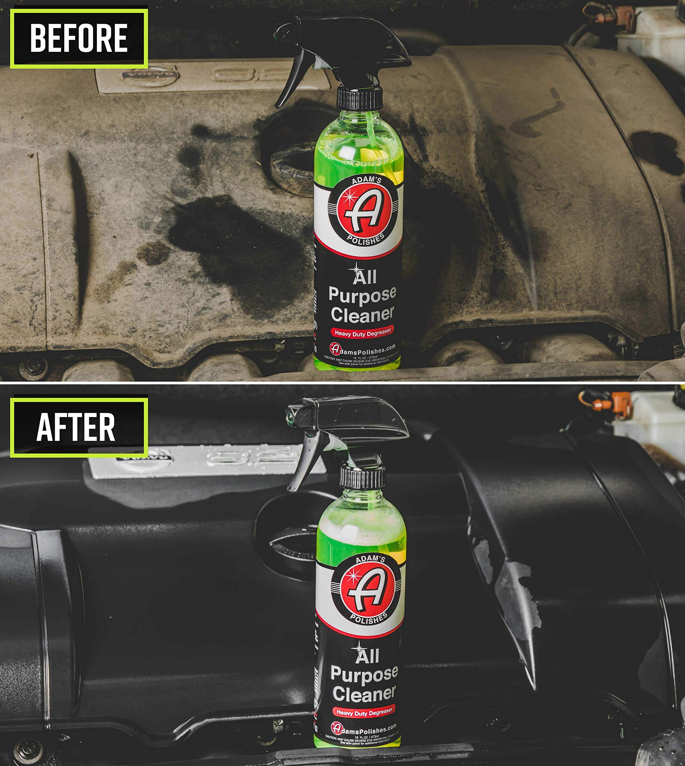 Adam's Polishes All Purpose Cleaner (Gallon) - Professional Heavy Duty Industrial Cleaner & Degreaser | Cuts Heavy Grease & Tar | Car Detailing, Tire Cleaner, Engine Cleaner, Wheel Cleaner - Image 3