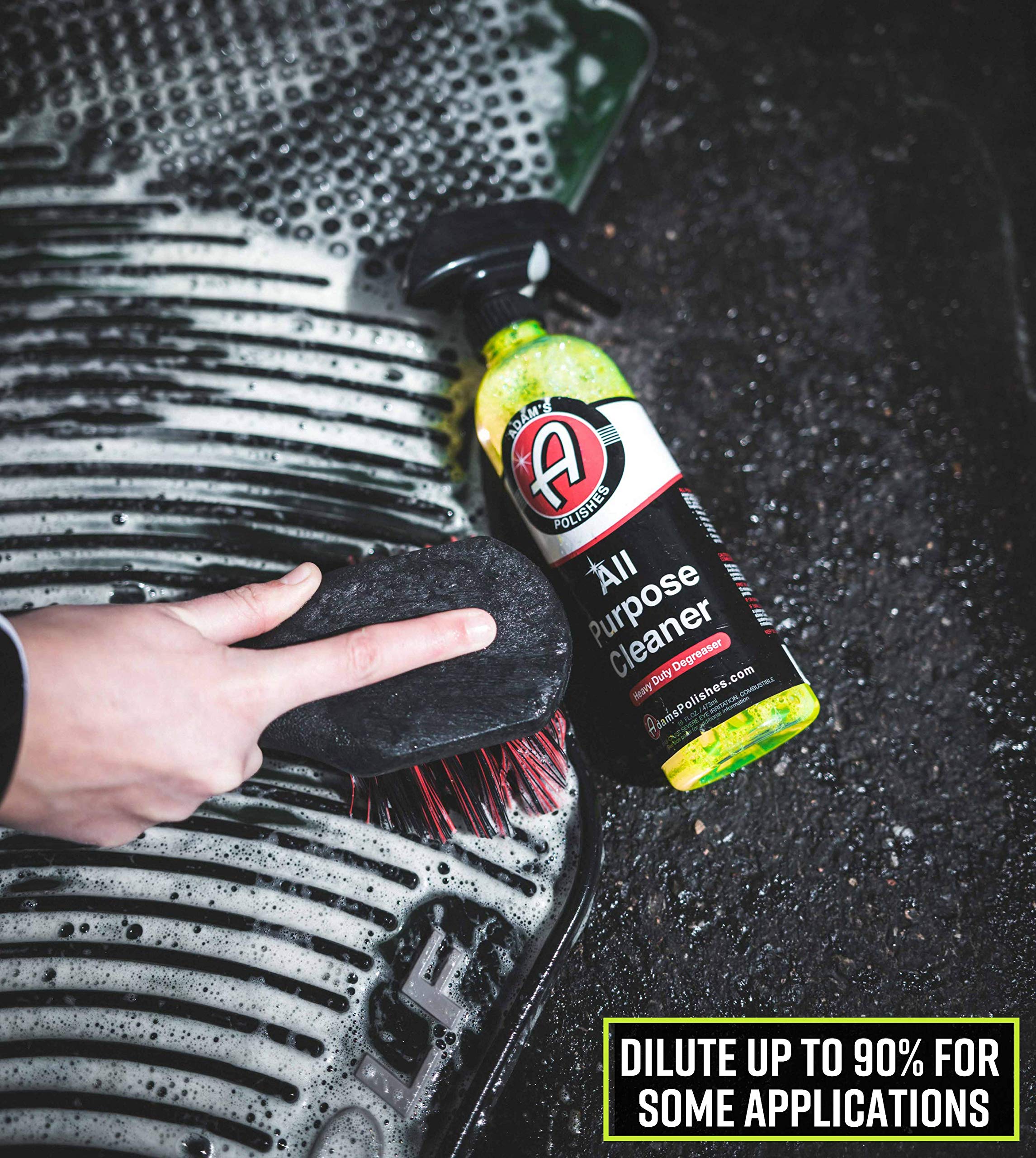 Adam's Polishes All Purpose Cleaner (Gallon) - Professional Heavy Duty Industrial Cleaner & Degreaser | Cuts Heavy Grease & Tar | Car Detailing, Tire Cleaner, Engine Cleaner, Wheel Cleaner - Image 7