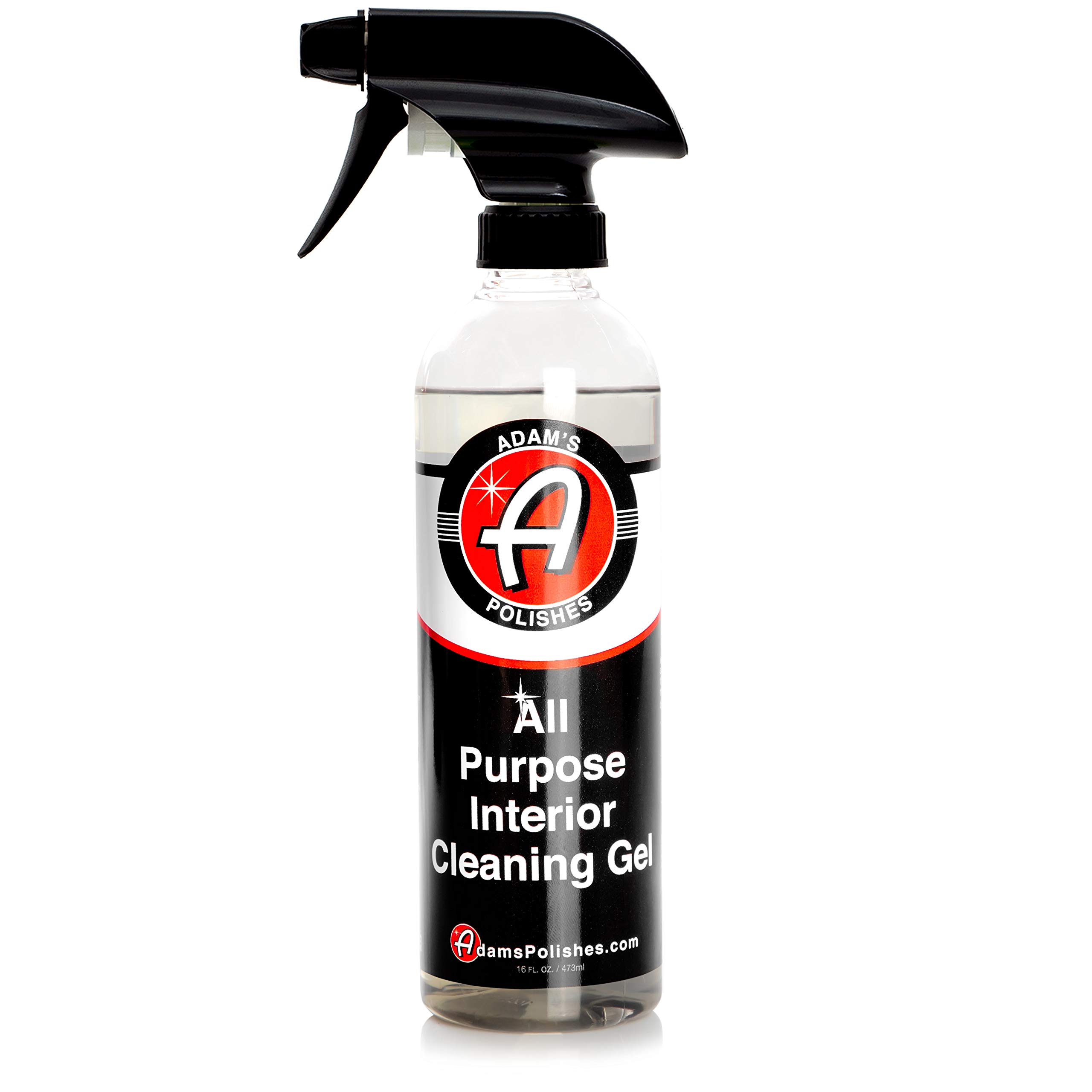 Adam's Polishes All Purpose Interior Cleaning Gel - Best For Detailing Leather Seats Vinyl Carpet Upholstery Plastic Rubber Interior Surfaces Floor Matts & Car Accessories Boat RV Parts (16 oz)