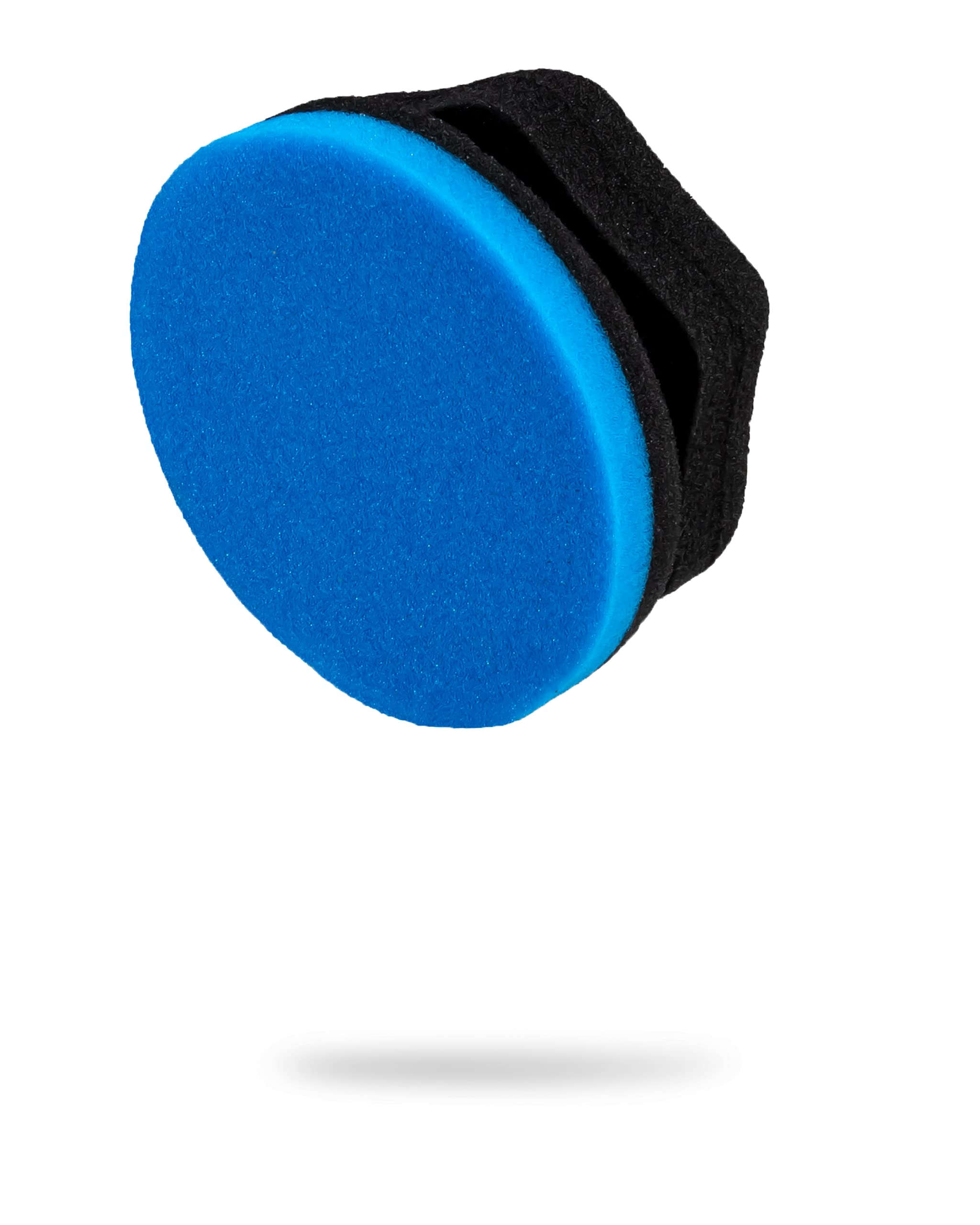 Adam's Polishes Blue Hex Grip Applicator - for Hand Polishing, Scratch Remover, Swirl Remover Scuff Removal