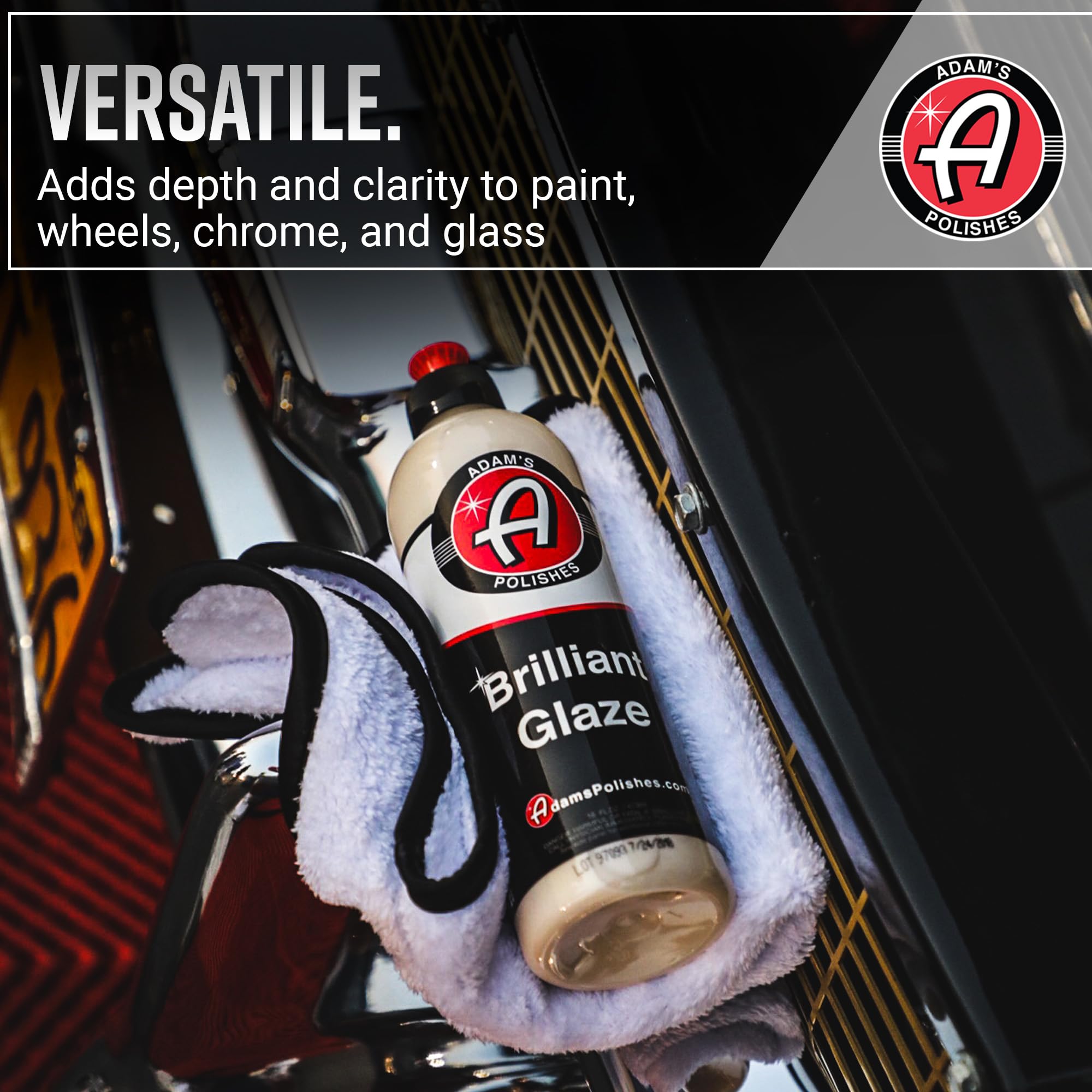 Adam's Polishes Brilliant Glaze 16oz - Amazing Depth, Gloss and Clarity - Achieve that Deep, Wet Looking Shine - Super Easy On and Easy Off - Image 4