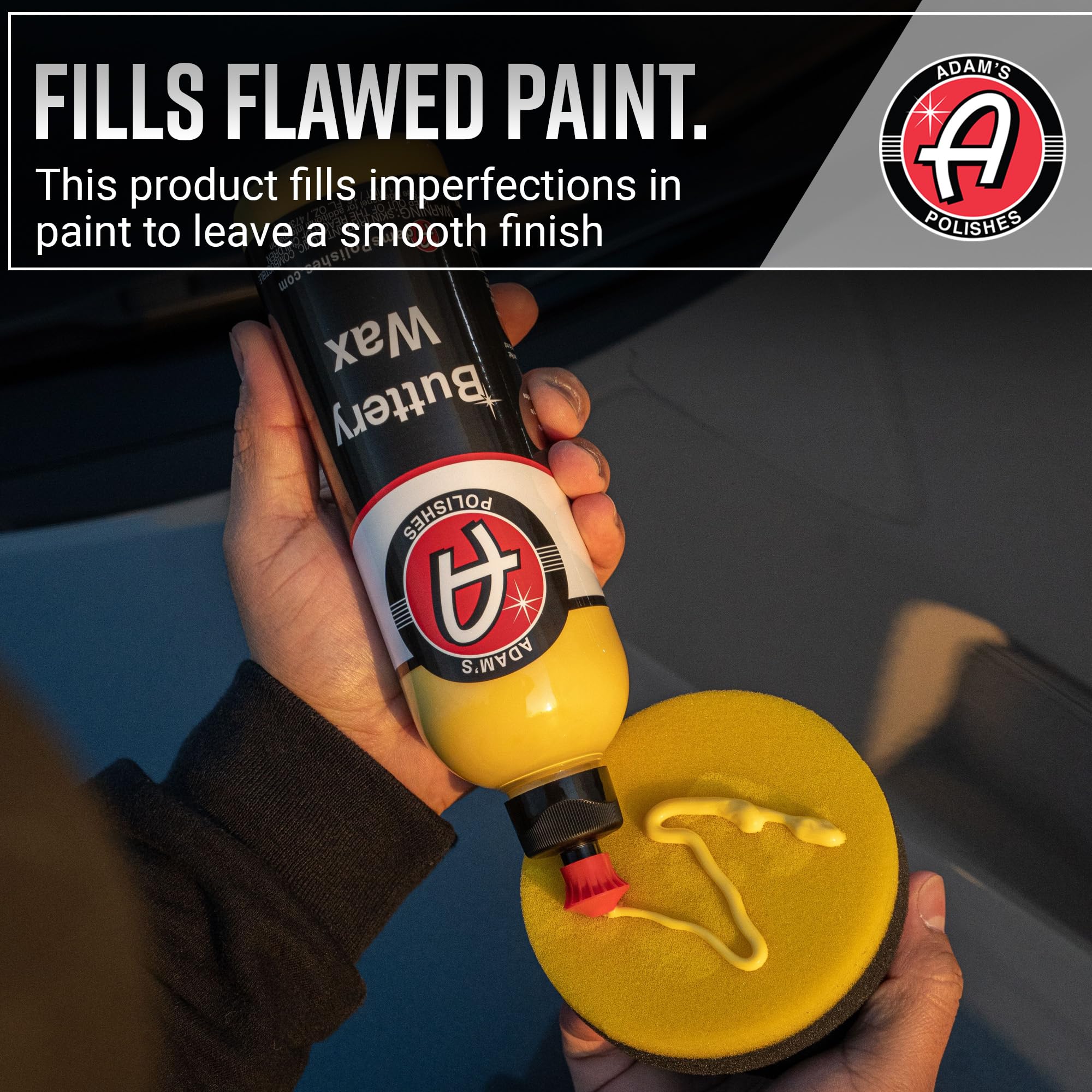 Adam's Polishes Buttery Wax (16oz) - Premium Infused Carnauba Liquid Wet Car Wax For Shine, Polish & Top Coat Paint Protection | Car Wash Enhancer & Clay Bar Lubricant | Car Boat Motorcycle - Image 6