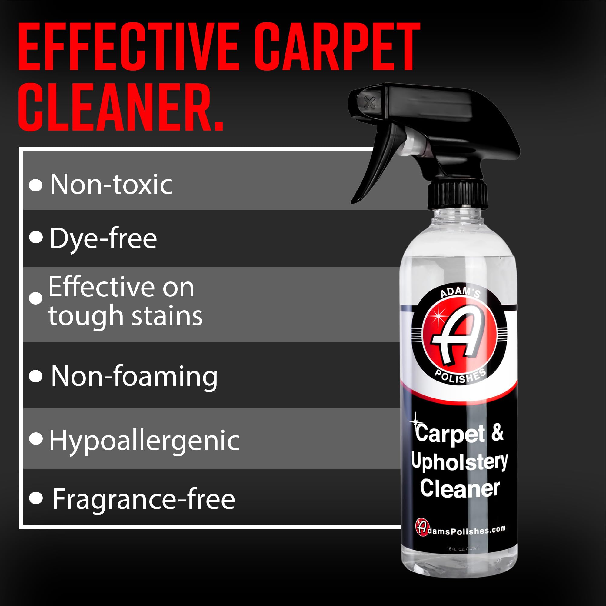 Adam's Polishes Carpet Drill Brush Combo - A Cleaning Tool Attachment For Scrubbing/Cleaning Carpet, Upholstery, Leather Seats & Chairs, Floor Mats, Trunk, Furniture, Interior Boat, RV & Accessories - Image 2