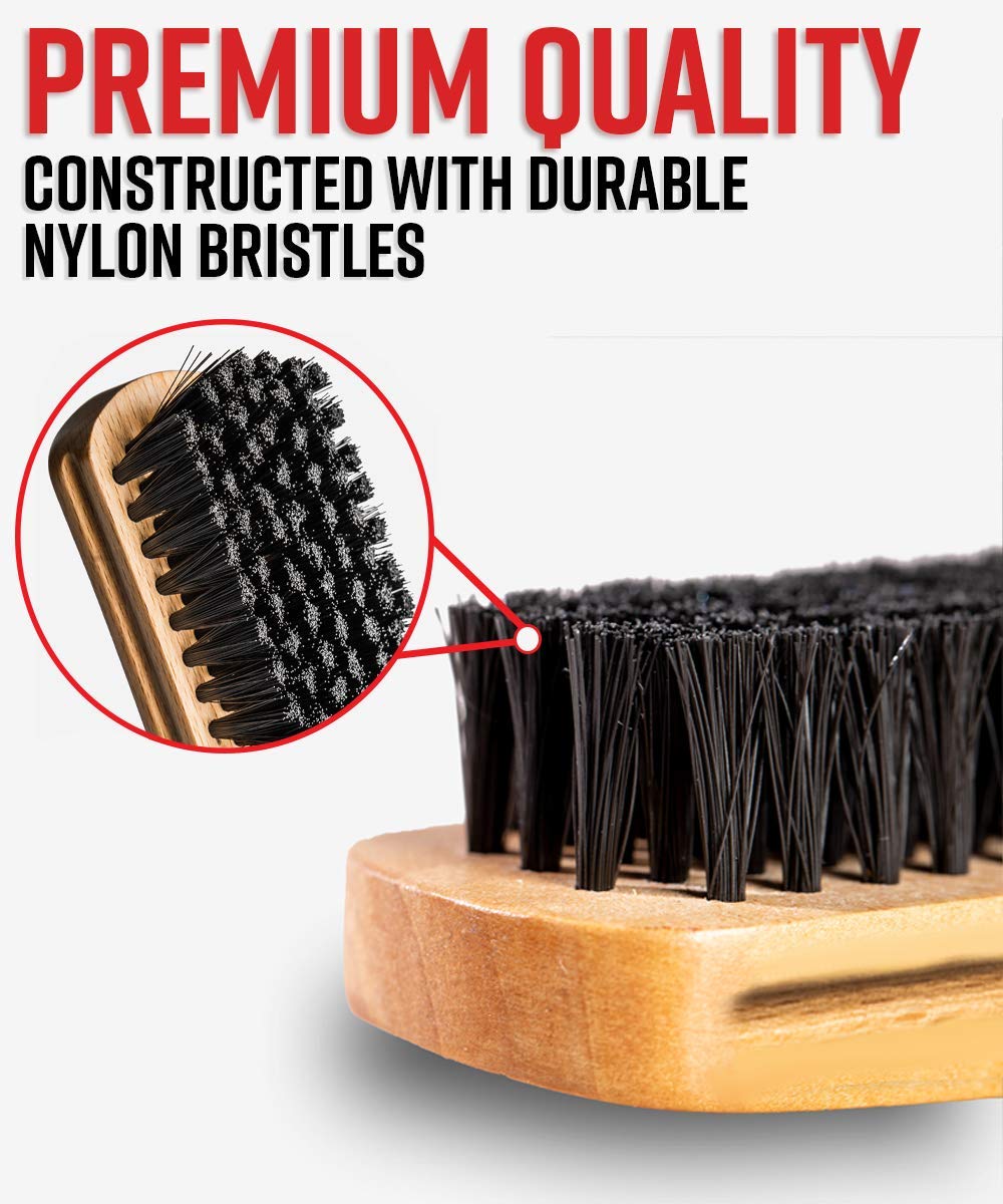 Adam's Polishes Cockpit Detailing Brush - Car Cleaning Brush | Scrub Brush for Interior Leather Cleaner Carpet Upholstery Fabric Shoe Sofa Shower Bathroom Pet | Car Wash Kit - Car Cleaning Supplies - Image 3