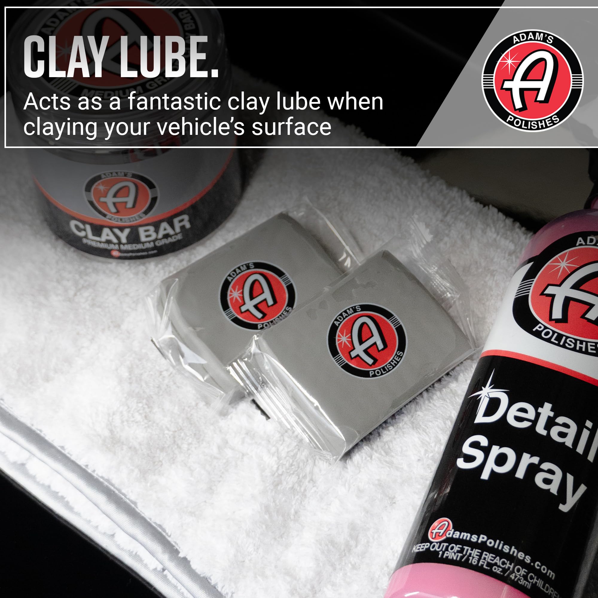 Adam's Polishes Detail Spray - Quick Waterless Detailer Spray For Car Detailing, Polisher Clay Bar & Wax Boosting Tech, Add Shine Gloss & Depth - Image 6