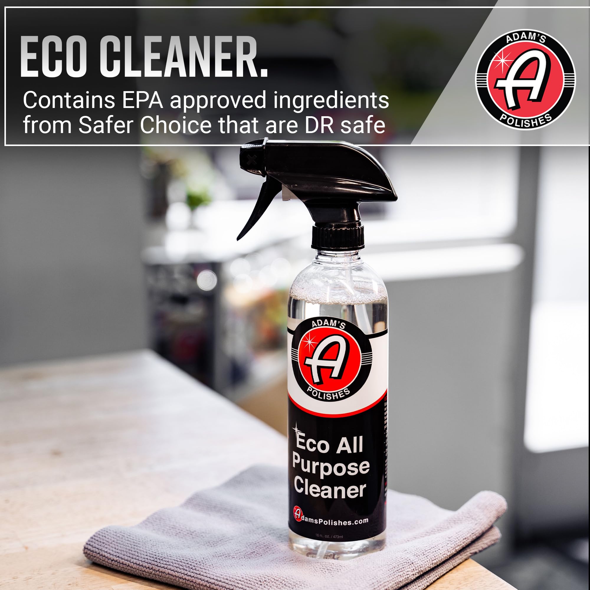 Adam's Polishes Eco All Purpose Cleaner (Gallon) - Industrial Strength, Concentrated Formula Can be Diluted Down - Tough on Dirt but Easy on Your Car, You, and The Environment - Image 6