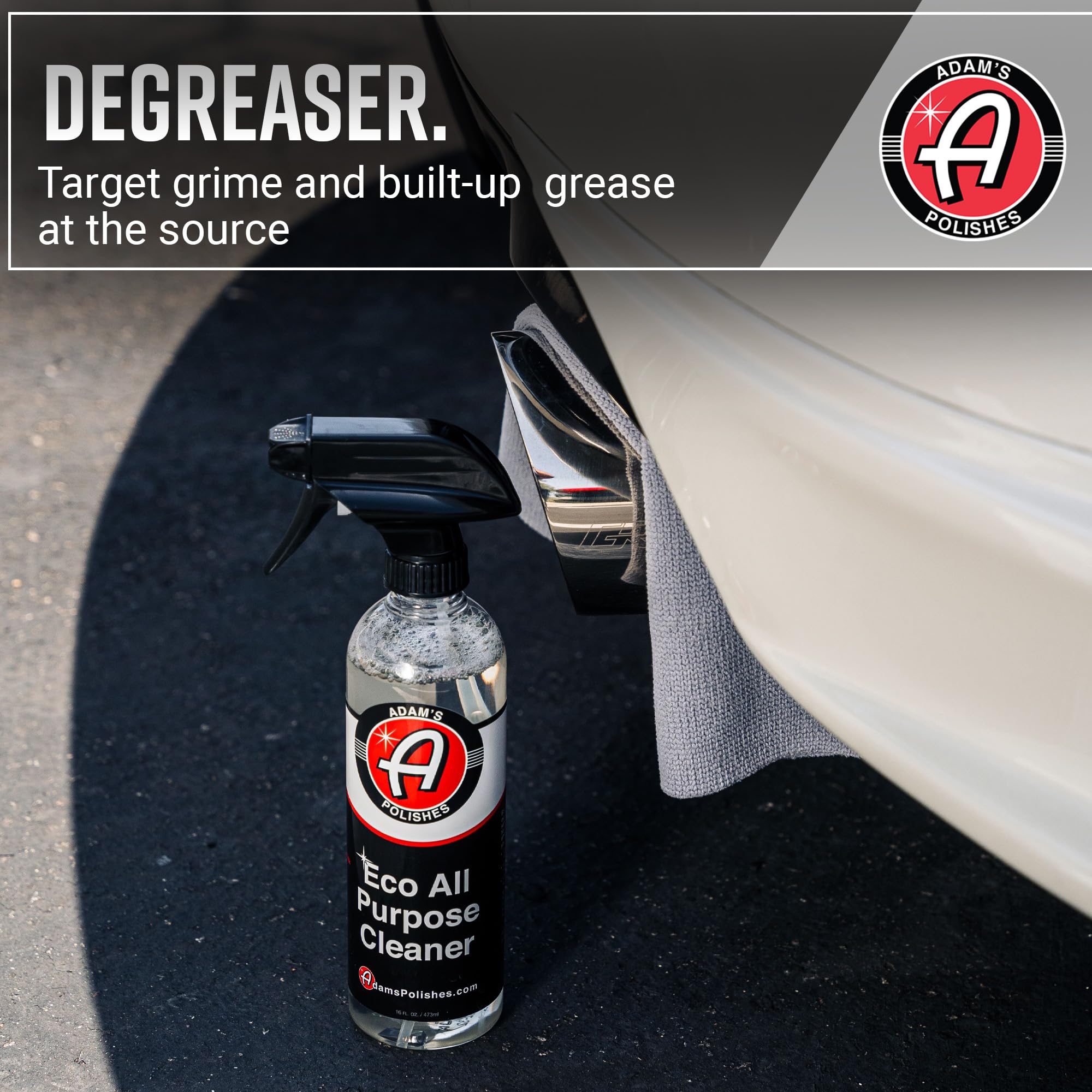 Adam's Polishes Eco All Purpose Cleaner (Gallon) - Industrial Strength, Concentrated Formula Can be Diluted Down - Tough on Dirt but Easy on Your Car, You, and The Environment - Image 7