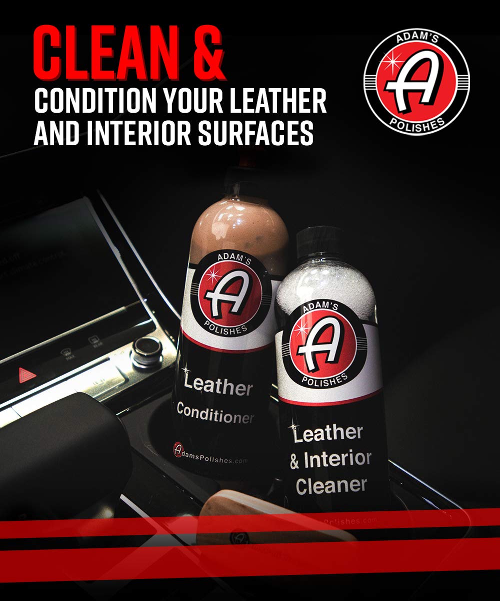 Adam's Polishes Elite Interior - Includes 6 Iconic Cleaning Products for Total Interior Car Detailing | Accessories, Leather Seat Cleaner, Carpet Upholstery, Dash, Vinyl, Air Freshener - Pack of 6 - Image 4