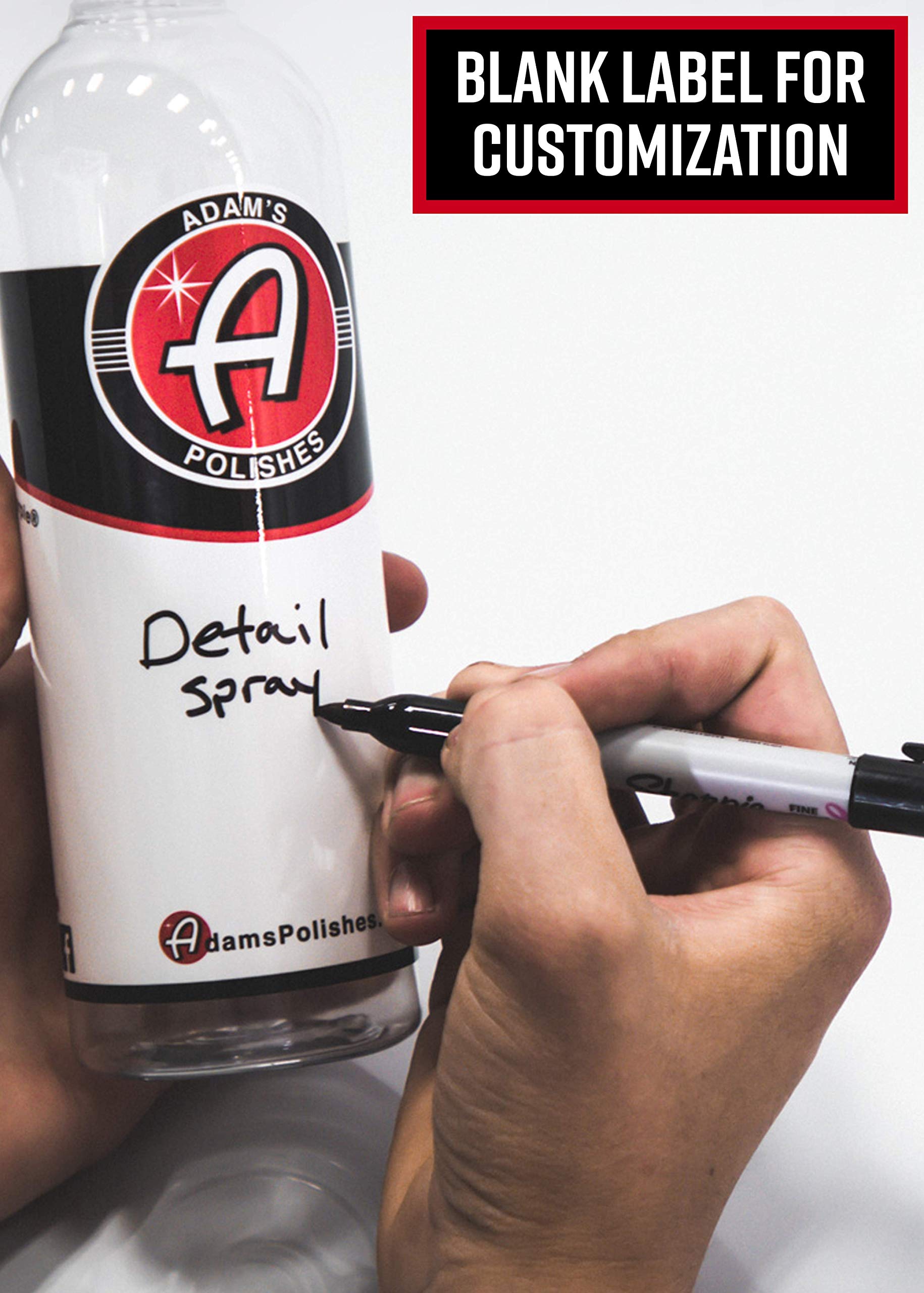 Adam's Polishes Empty Labelled Bottle (16 oz (3 Pack)) - Heavy Duty, Chemical Resistant Bottle and Sprayer - Perfect for Gallon Refills - Image 3