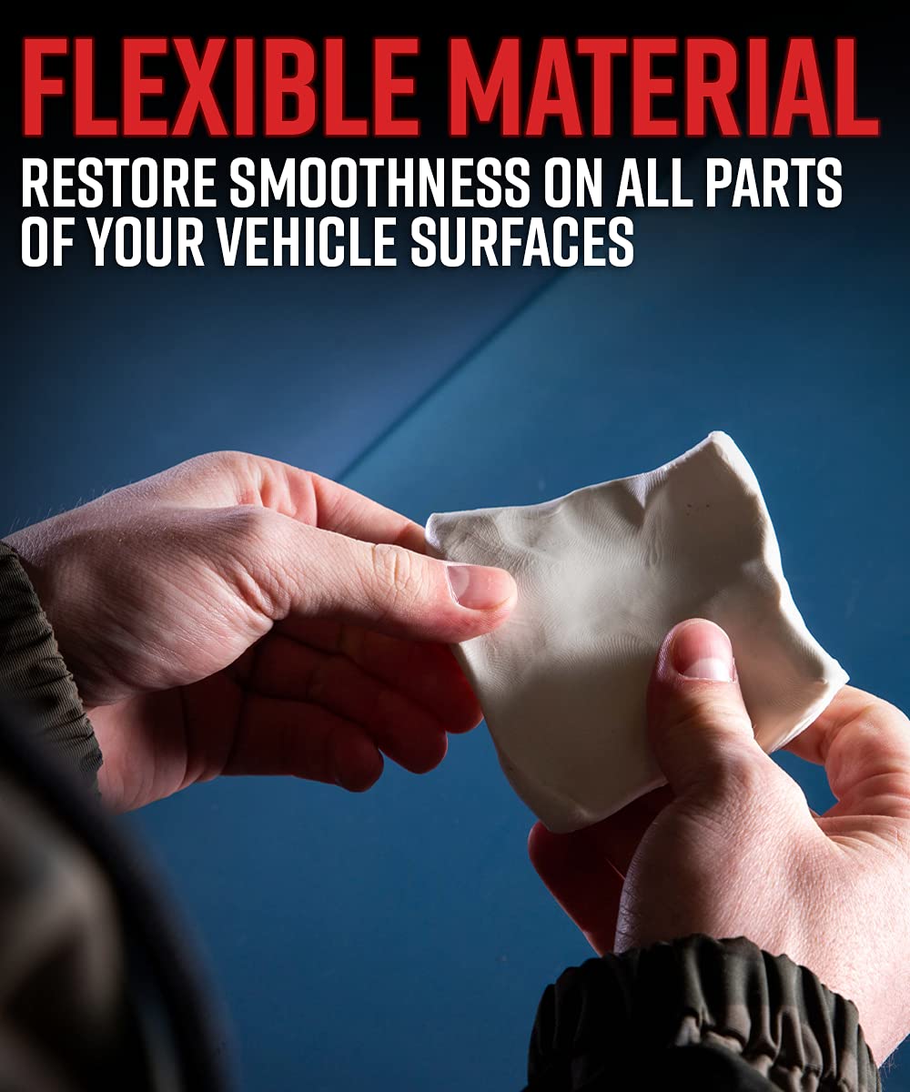 Adam's Polishes Fine Grade Clay Bar - Removes Debris & Dirt from Vehicle for Paint, Glass, Trim, Wheels | Add Shine, Gloss & Restore Depth of Color - Image 3
