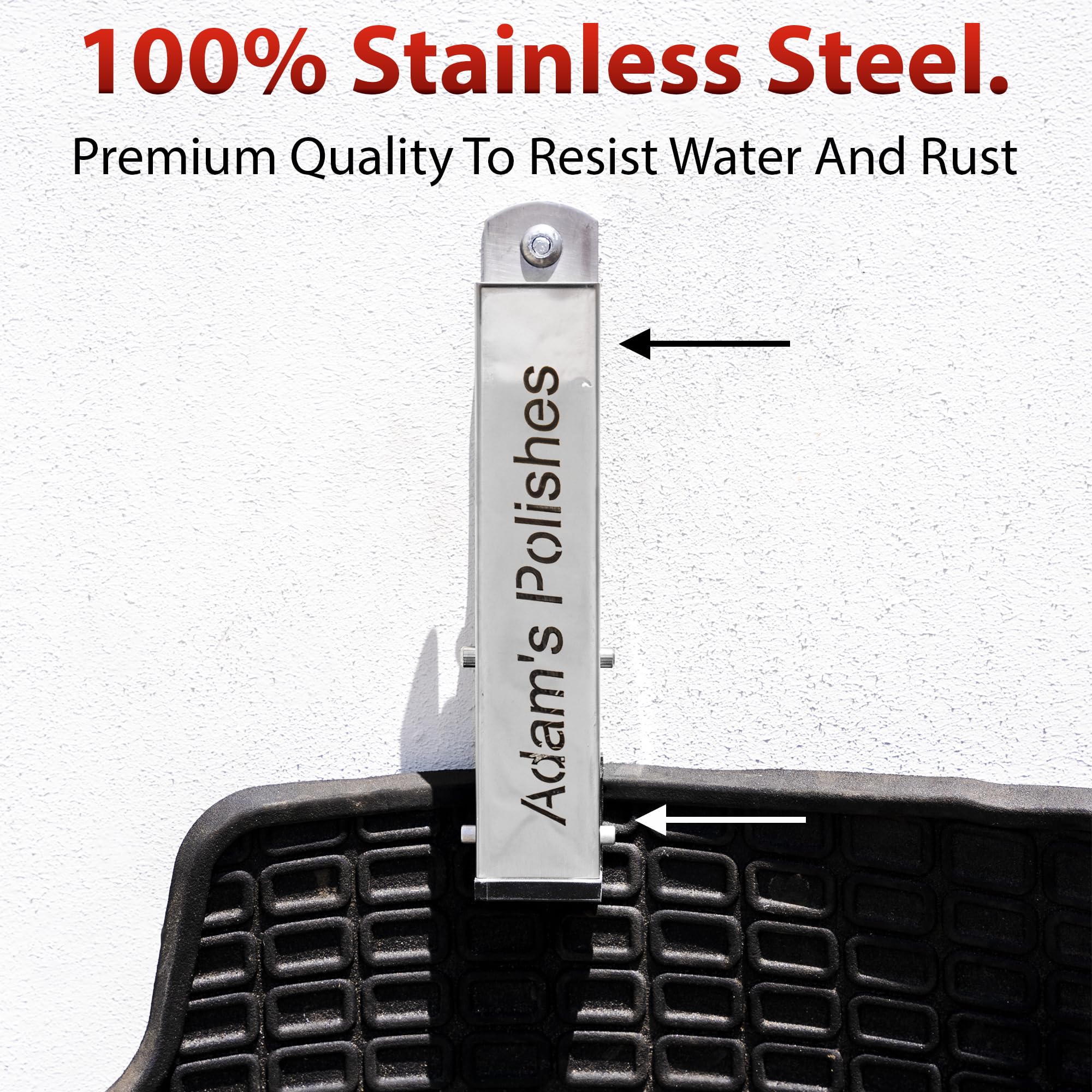 Adam's Polishes Floor Mat Holder 2 Pack - Mountable, Premium Construction Car Mat & Liner Holder - Wash & Dry Your Vehicles Mats & Liners with Ease - Image 3