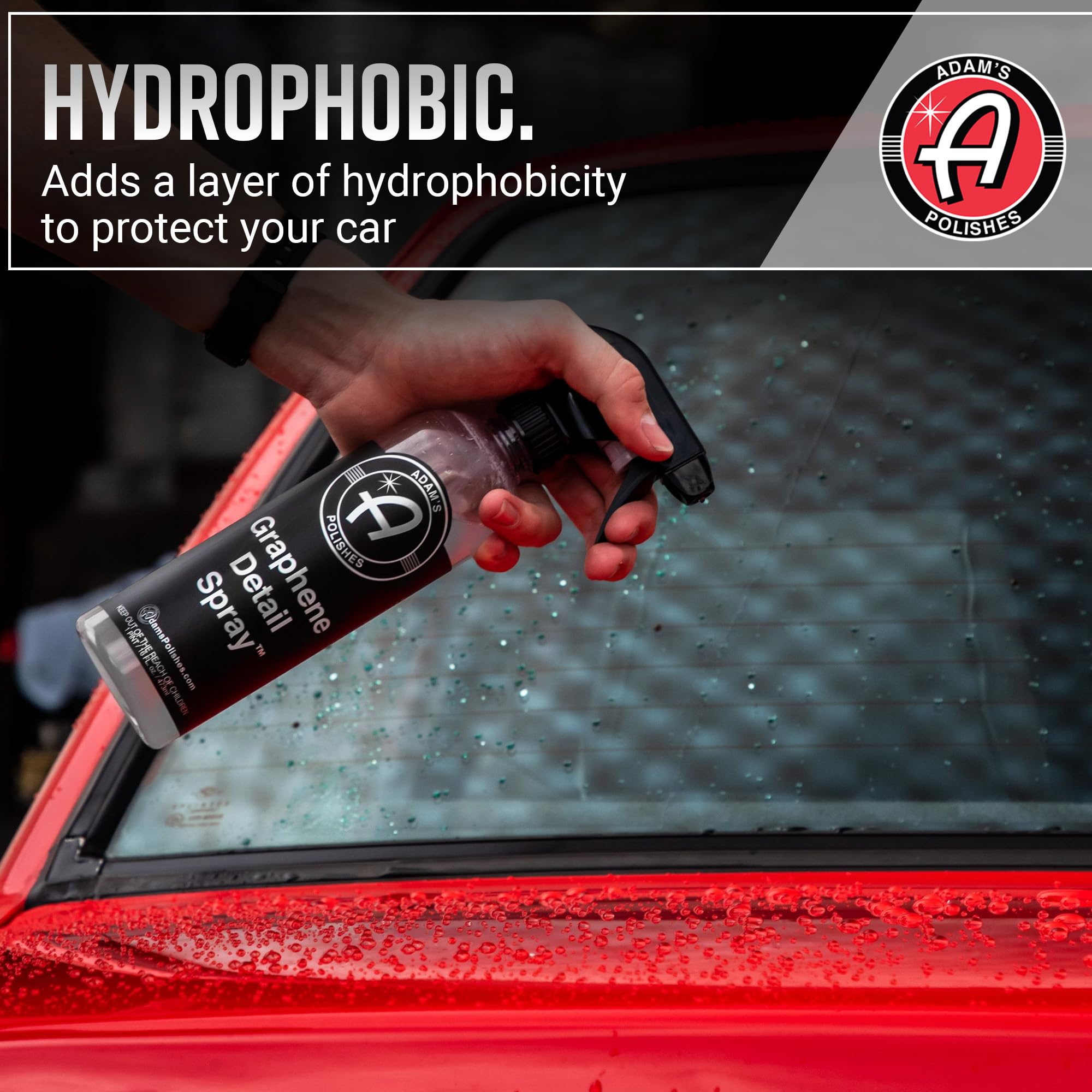 Adam's Polishes Graphene Detail Spray (Gallon) - Extend Protection of Waxes, Sealants, & Coatings | Waterless Detailer Spray For Car Detailing | Clay Bar, Drying Aid, Add Ceramic Graphene Protection - Image 5