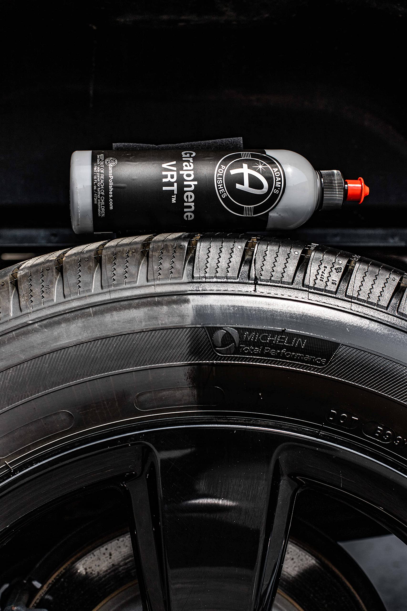 Adam's Polishes Graphene VRT 16oz Vinyl, Rubber, Tire & Trim Dressing - UV Protection and Water Repellent - Graphene Ceramic Infused Formula - Dress Tires or Trim Without Worry of Slinging (16oz) - Image 3