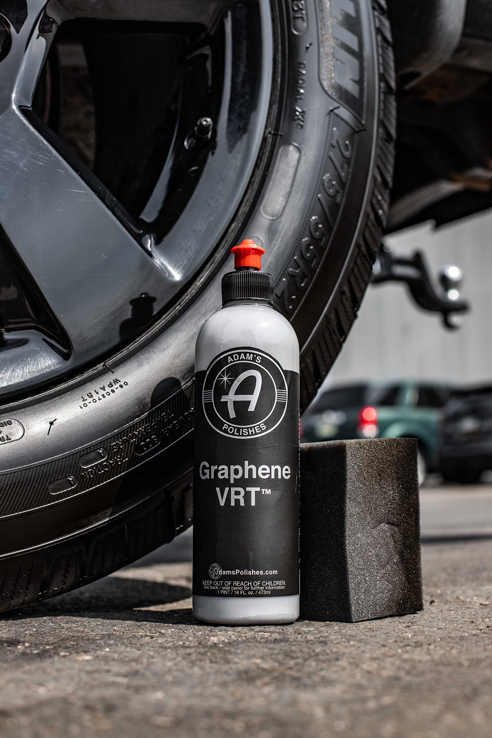 Adam's Polishes Graphene VRT 16oz Vinyl, Rubber, Tire & Trim Dressing - UV Protection and Water Repellent - Graphene Ceramic Infused Formula - Dress Tires or Trim Without Worry of Slinging (16oz) - Image 5