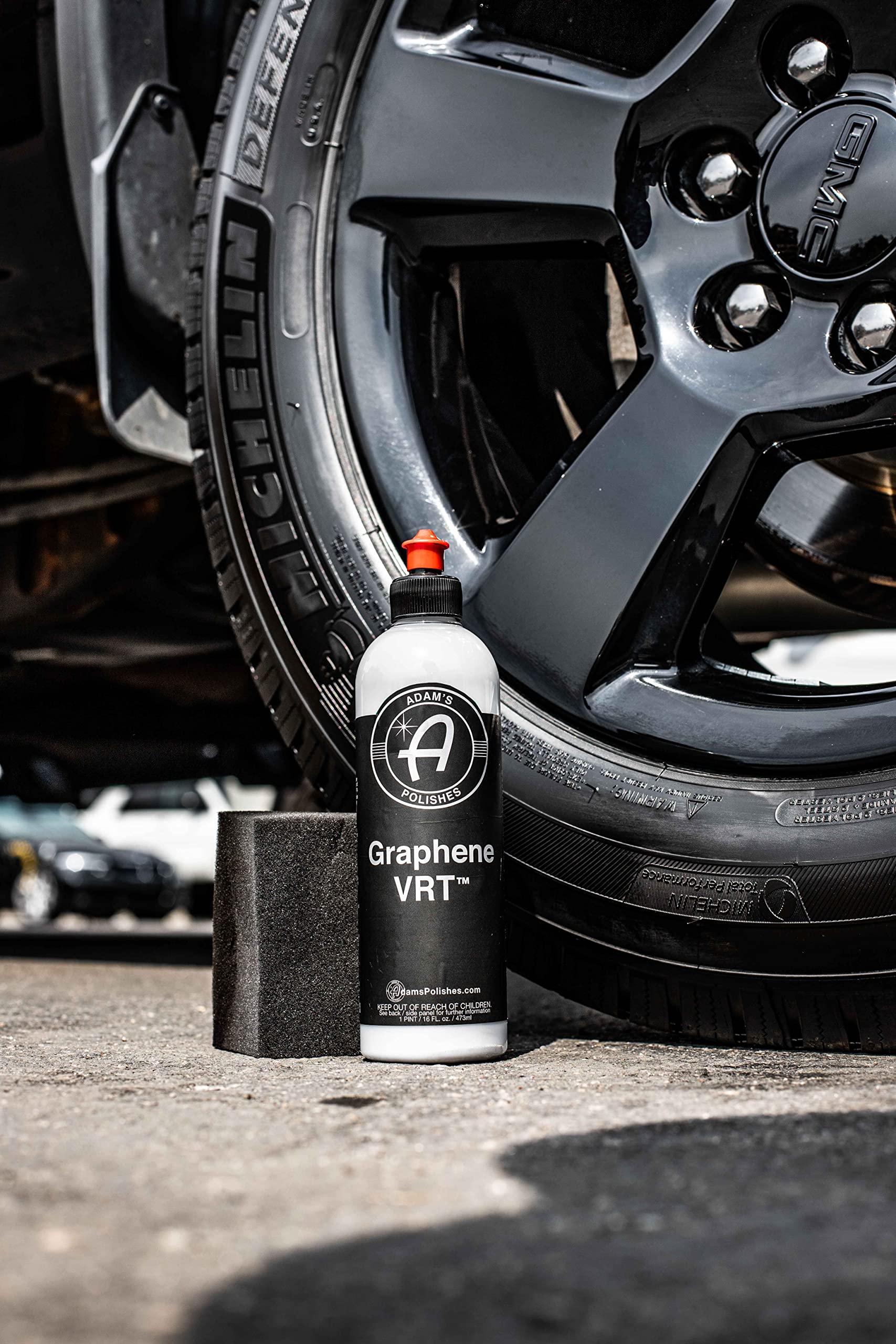 Adam's Polishes Graphene VRT 16oz Vinyl, Rubber, Tire & Trim Dressing - UV Protection and Water Repellent - Graphene Ceramic Infused Formula - Dress Tires or Trim Without Worry of Slinging (16oz) - Image 6