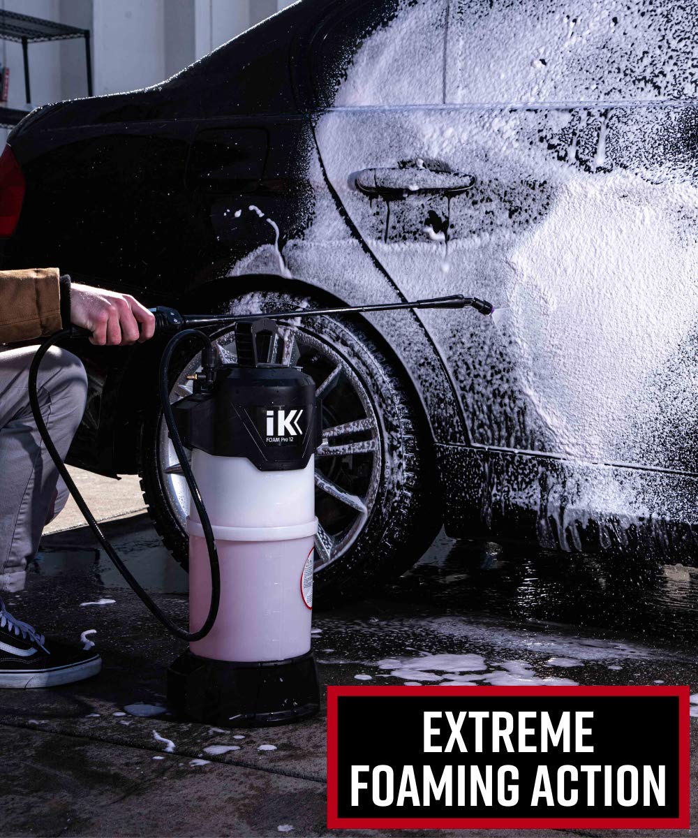 Adam's Polishes IK Foaming Pump Sprayer (6 Liters) - Pressure Foam Sprayer Cleaning Kit Car Wash Detailing | Fill with Car Wash Soap Wheel & Tire Cleaner Rim | Water Sprayer Lawn Garden Weeds - Image 5