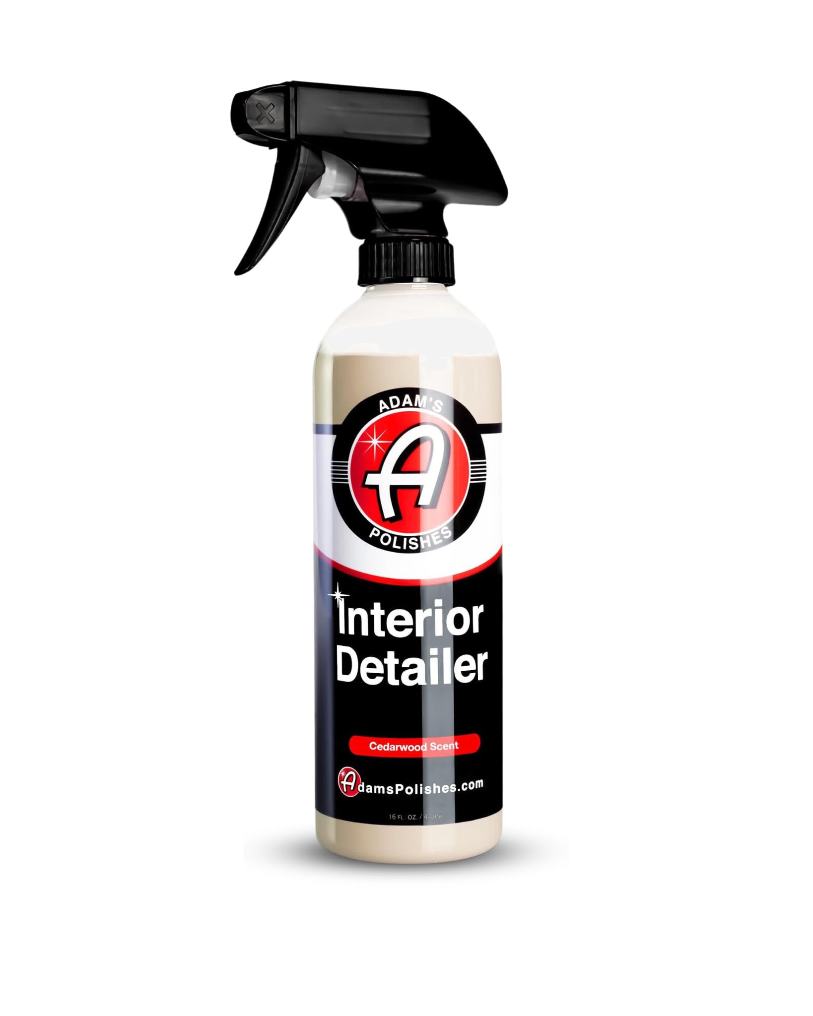 Adam's Polishes Interior Detailer 16 fl. oz (Cedarwood) - Total Car Interior Cleaner, Protectant & Dressing | All Purpose Cleaner & Leather Conditioner | Vinyl, Dashboard, Screen, Seat Cleaner & More