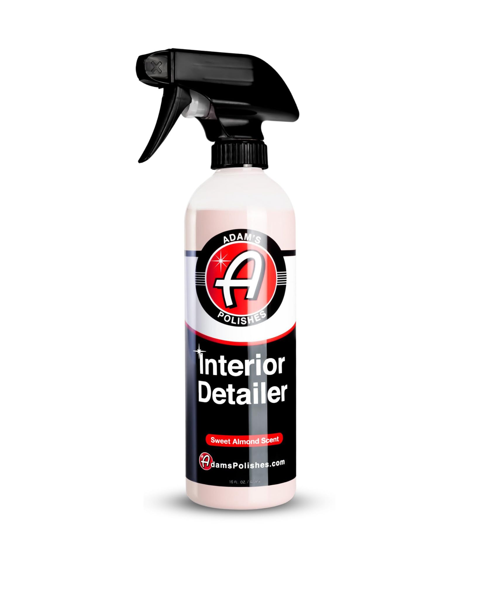 Adam's Polishes Interior Detailer 16 fl. oz (Sweet Almond) - Total Car Interior Cleaner, Protectant & Dressing | All Purpose Cleaner & Leather Conditioner | Vinyl, Dashboard, Screen, Seat Cleaner