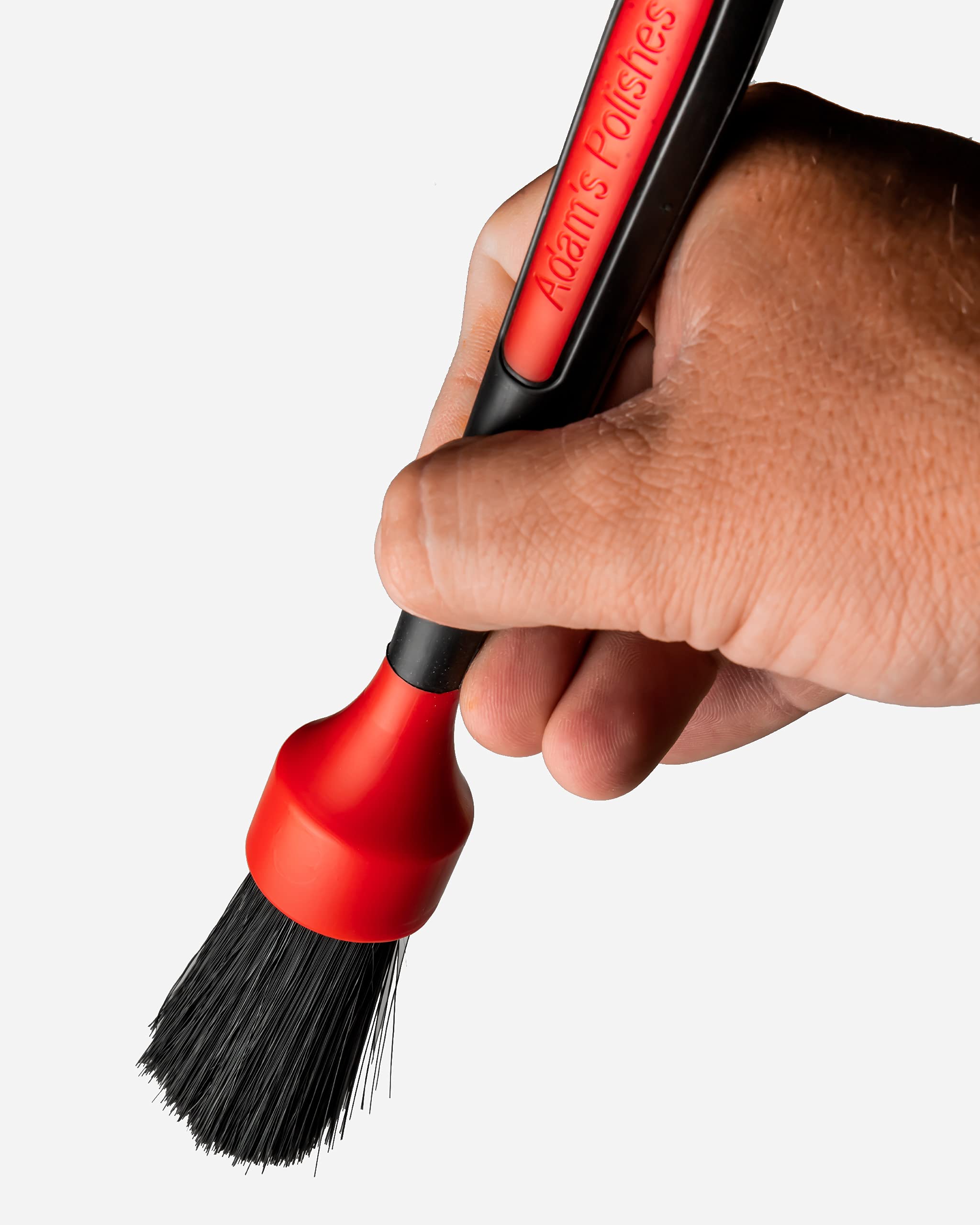Adam's Polishes Lug Nut Brush - Car Detailing Brush for Wheel Cleaning | Chemical Resistant Bristles Against Tough Acid Wheel Cleaner or Rim Cleaner | Rubberized Wheel Brush for Safe Car Cleaning - Image 3