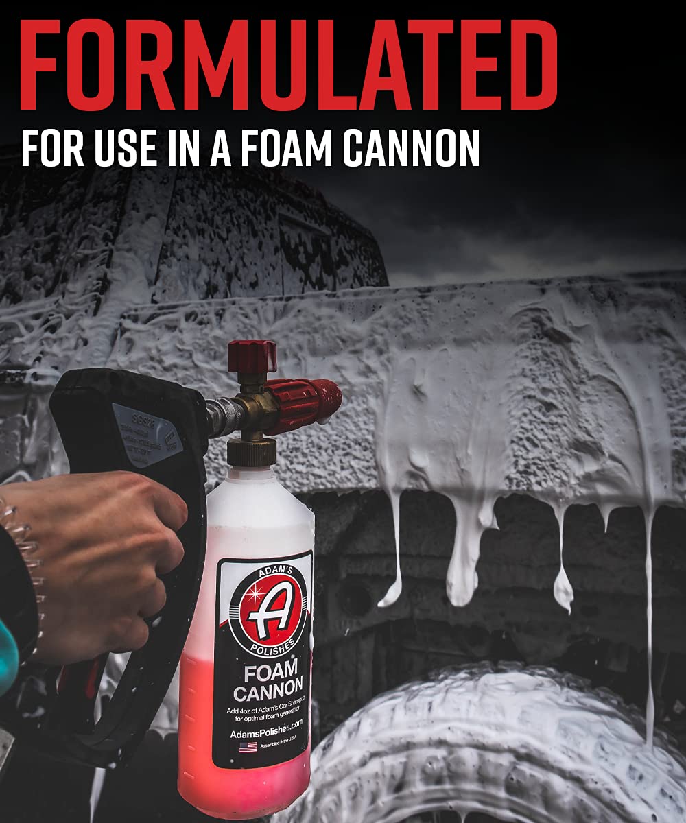 Adam's Polishes Mega Foam Car Washing Bundle - pH Best Car Wash Soap For Foam Cannon, Pressure Washer or Foam Gun | Concentrated Detailing & Cleaning Detergent | Won't Strip Wax or Ceramic Coating - Image 6