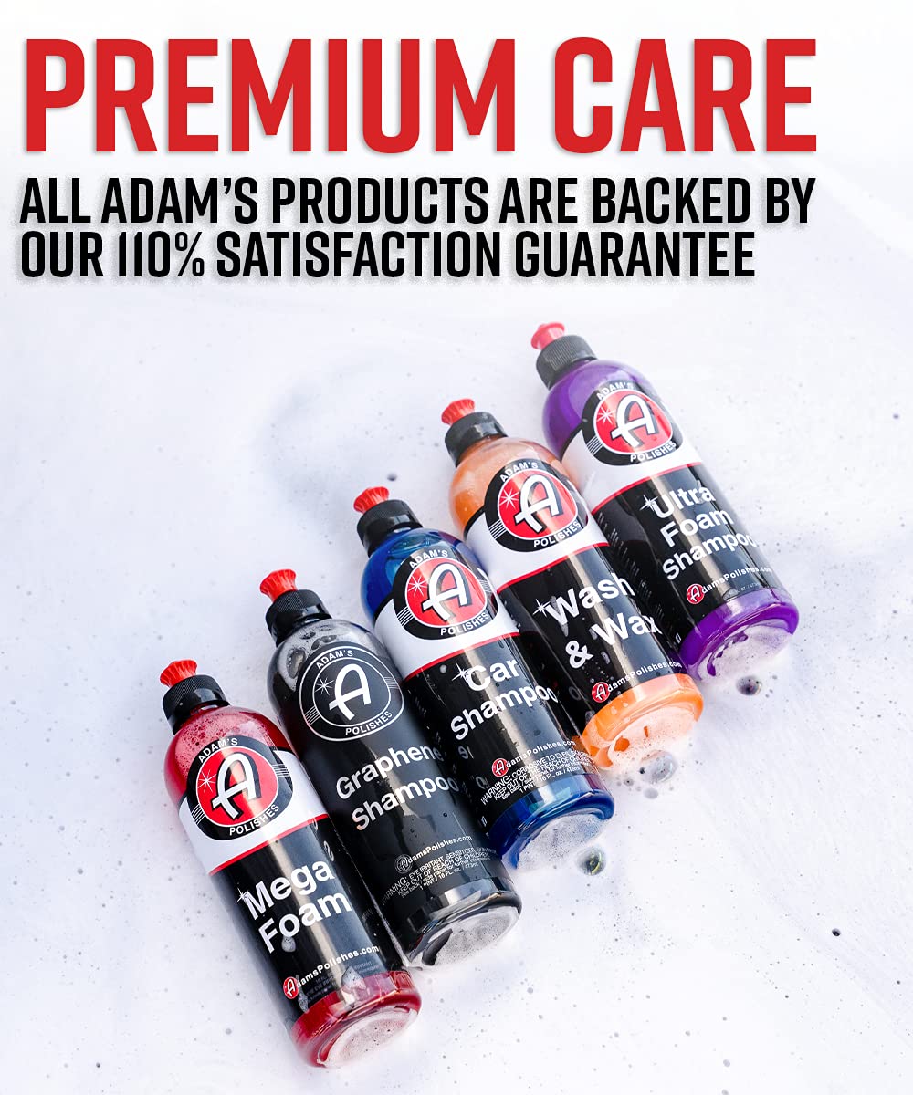 Adam's Polishes Mega Foam Car Washing Bundle - pH Best Car Wash Soap For Foam Cannon, Pressure Washer or Foam Gun | Concentrated Detailing & Cleaning Detergent | Won't Strip Wax or Ceramic Coating - Image 9