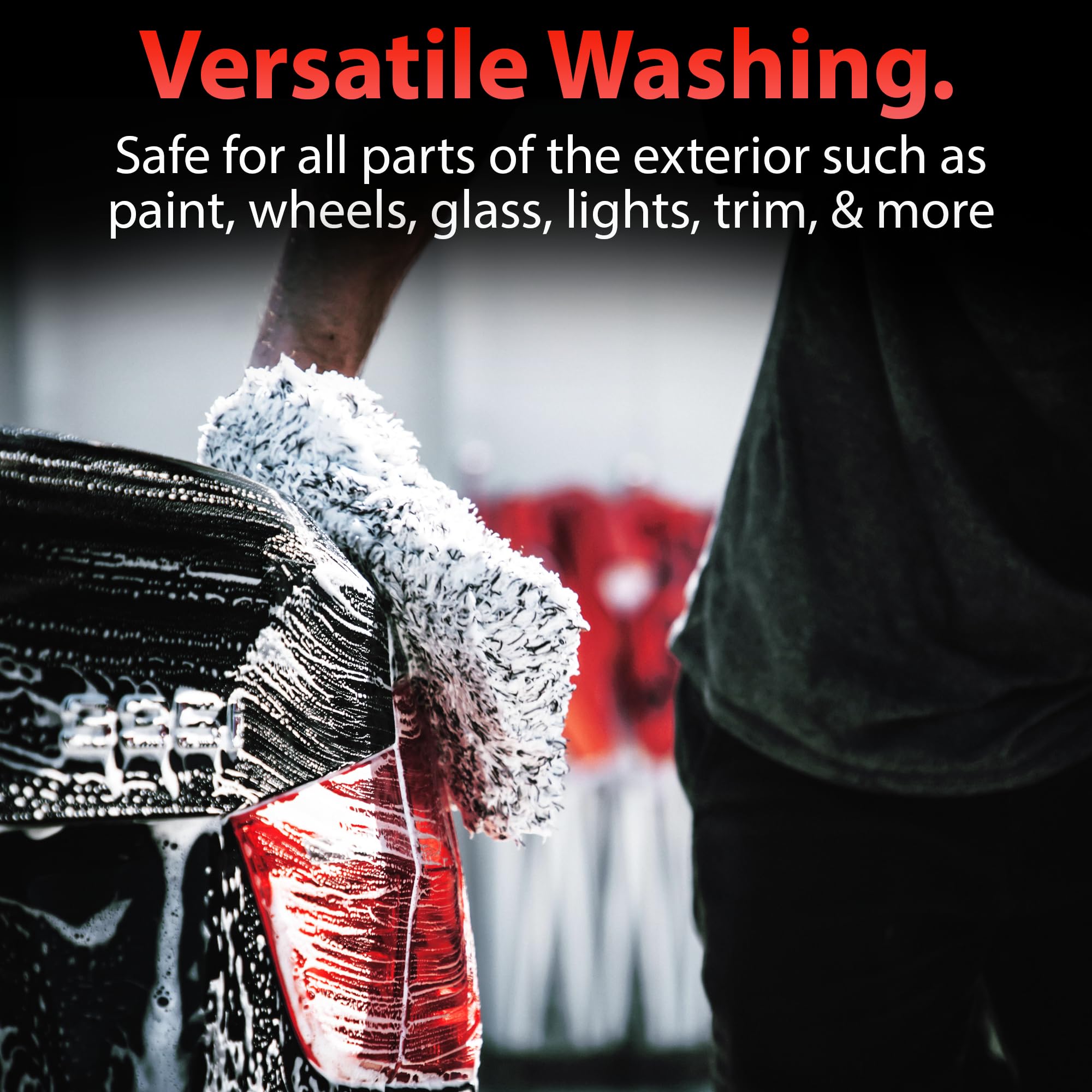 Adam's Polishes Microfiber Car Wash Mitt, Car Sponge Wrapped in Soft, Plush Fiber Cloth Material, Safe Washing with Any Car Soap, Bucket, Foam Gun, Foam Cannon, Other Cleaning Supplies - Image 6