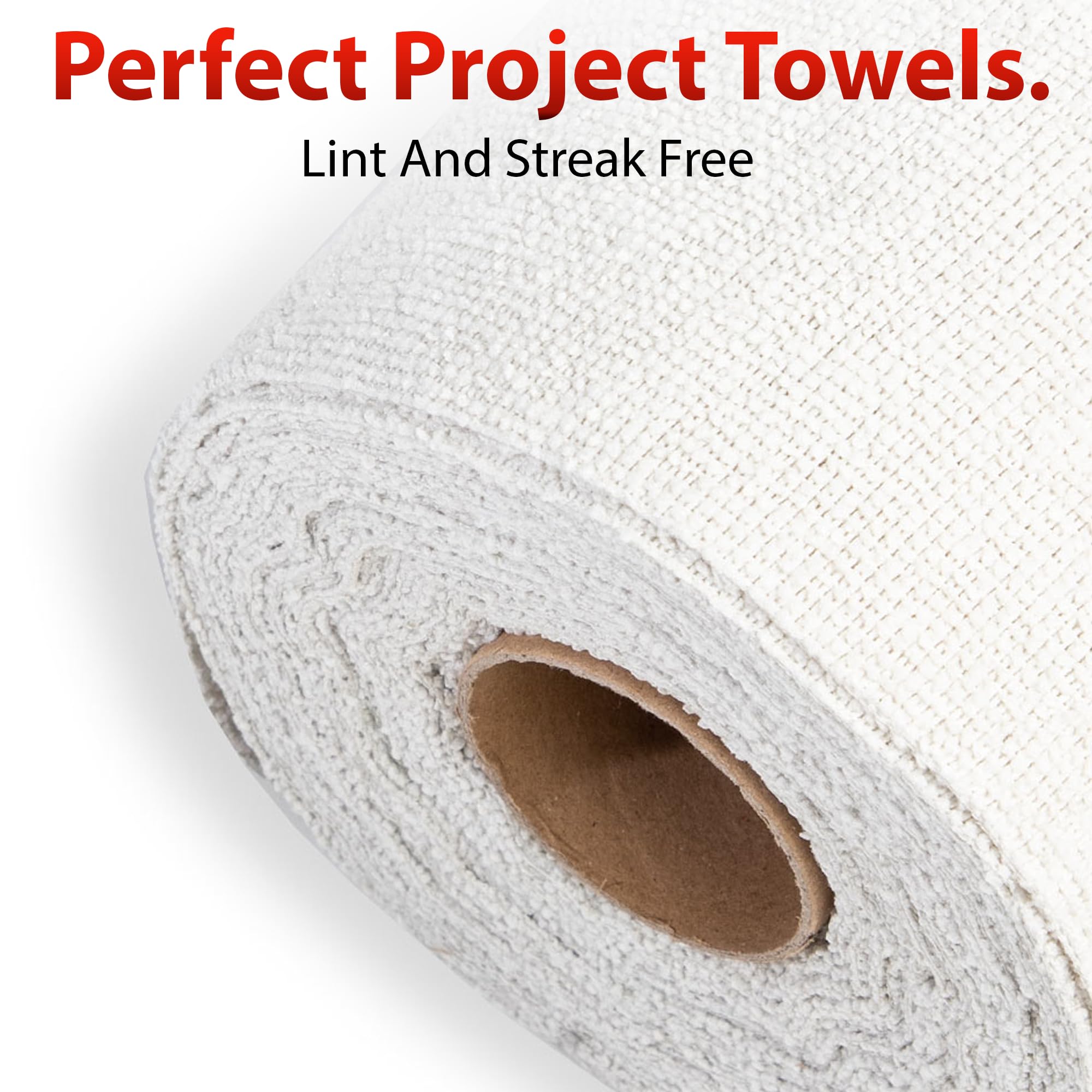 Adam's Polishes Microfiber Towel Roll - 30 Pack Tear-Away Reusable Towels - 12 x 12 (1-Pack) - Image 6