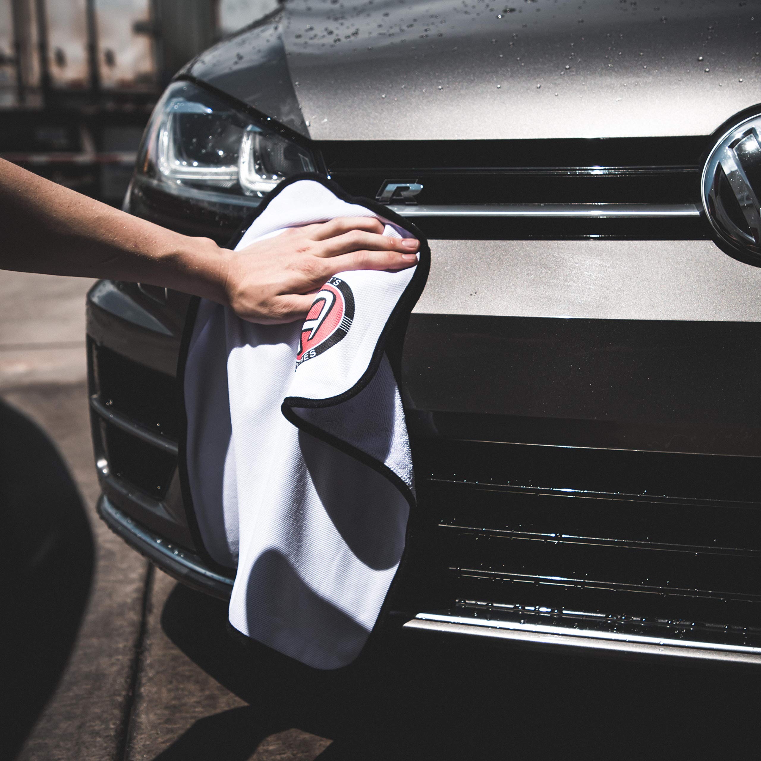 Adam's Polishes Mini Plush Drying Towel (Pack of 6) - Microfiber Cleaning Cloth for Car Detailing, Drying, & Car Wash | Soft Rag Towel Won't Scratch Paint | Wax Auto Kit Glass Cleaner Supplies - Image 7
