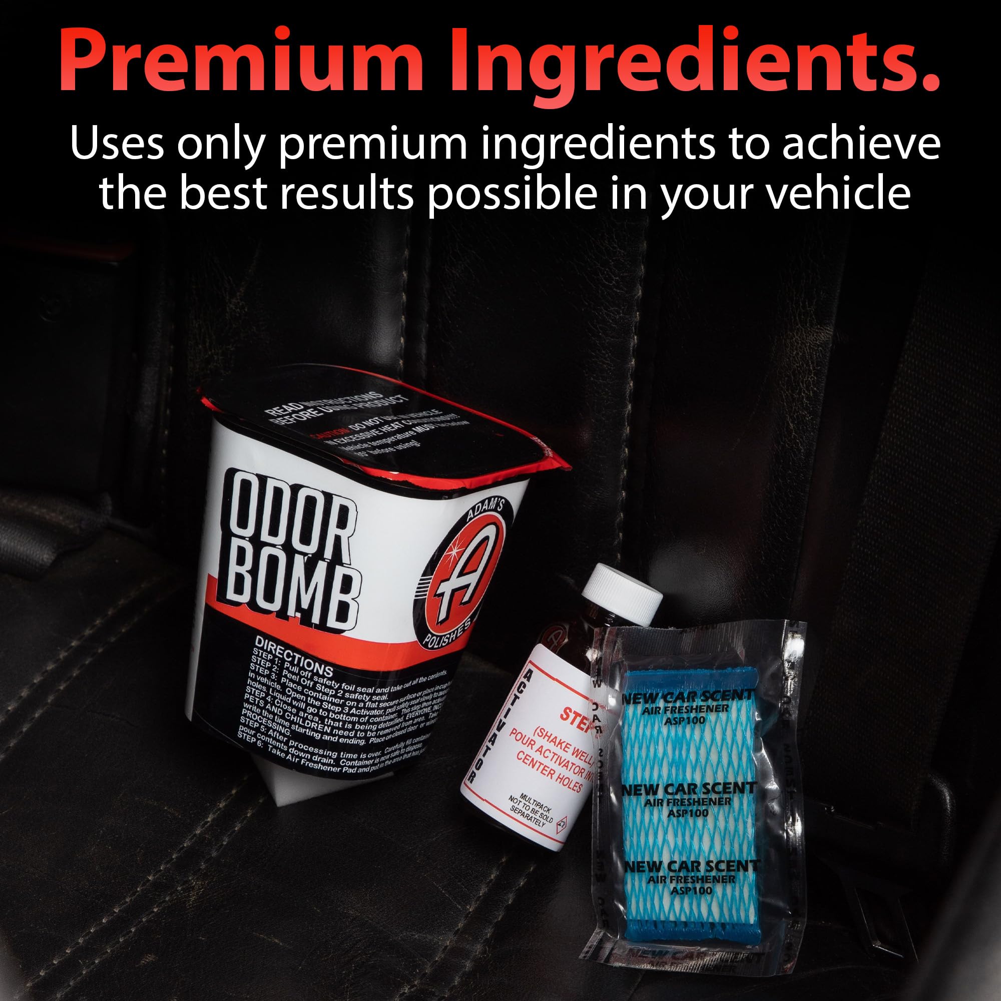 Adam's Polishes Odor Bomb, Odor Neutralizer for Car and Home, Fights Bad Odors, Eco Friendly, Pet Safe, Long Lasting, Works on All Odors - Image 6