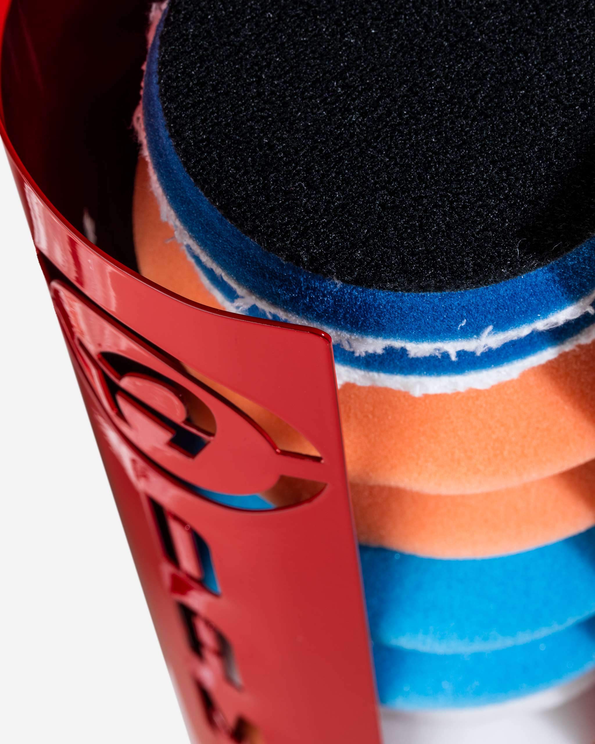 Adam's Polishes Polishing Pads Dispenser, Thick Gauge Steel Construction - Durable, All Metal System Safely Stores All Your Pads for Polishing (4 Dispenser) - Image 2