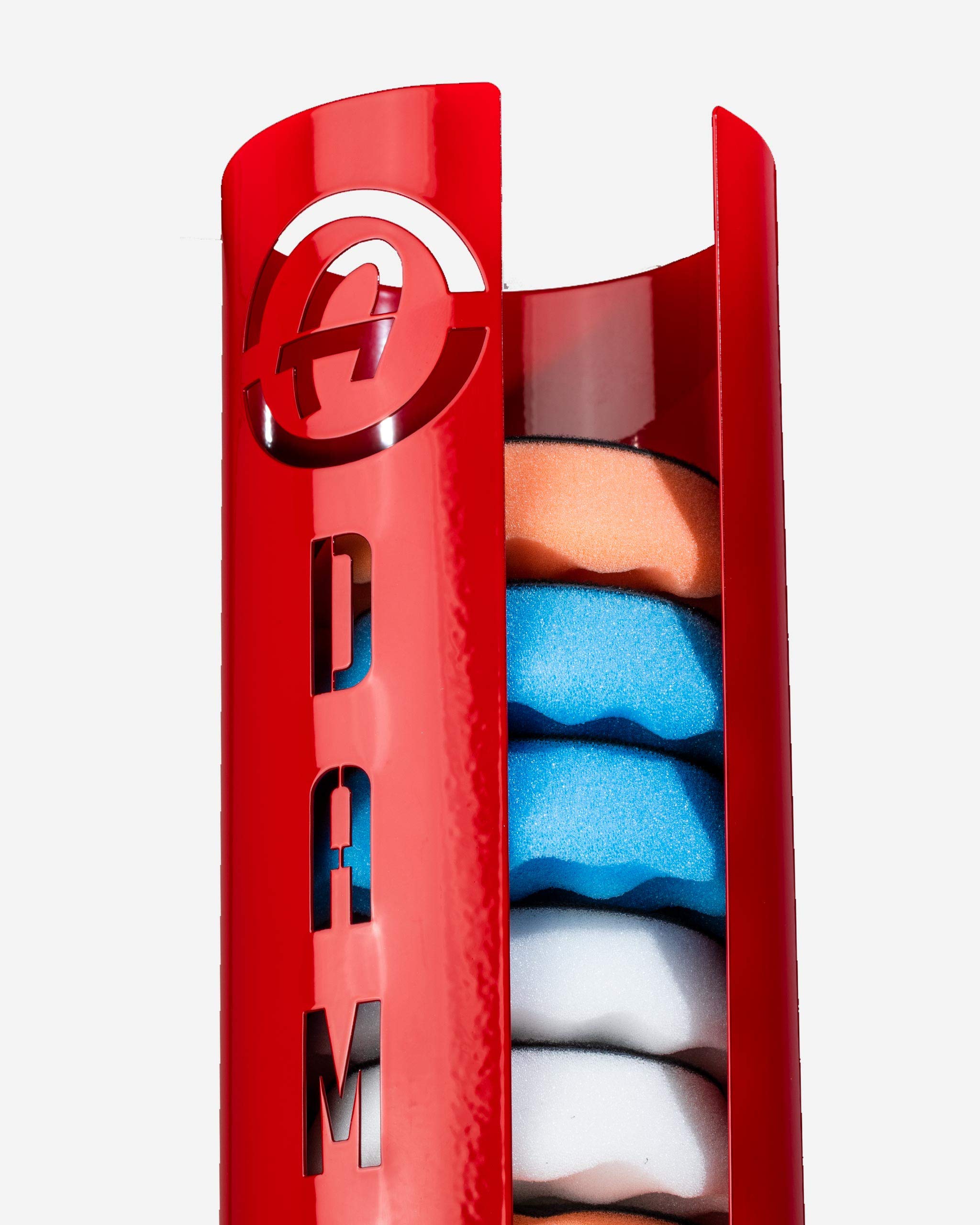 Adam's Polishes Polishing Pads Dispenser, Thick Gauge Steel Construction - Durable, All Metal System Safely Stores All Your Pads for Polishing (4 Dispenser) - Image 4