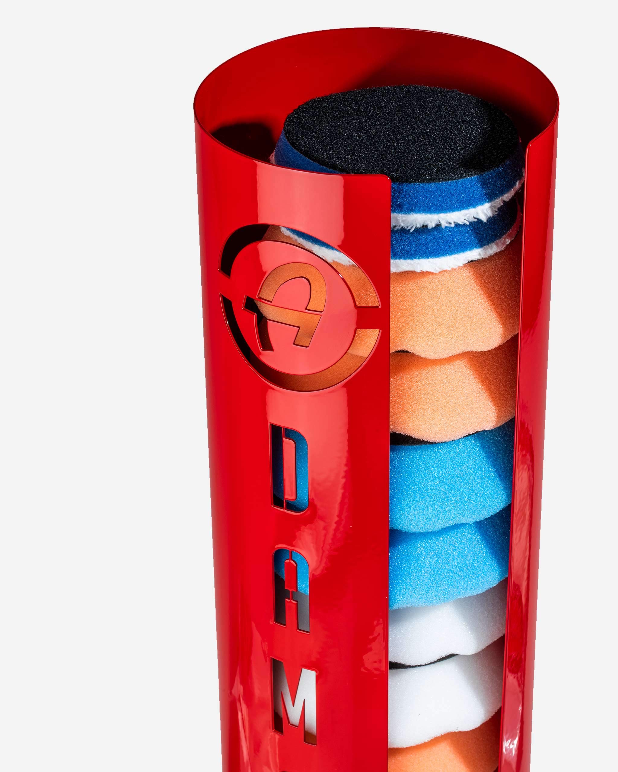 Adam's Polishes Polishing Pads Dispenser, Thick Gauge Steel Construction - Durable, All Metal System Safely Stores All Your Pads for Polishing (4 Dispenser) - Image 6