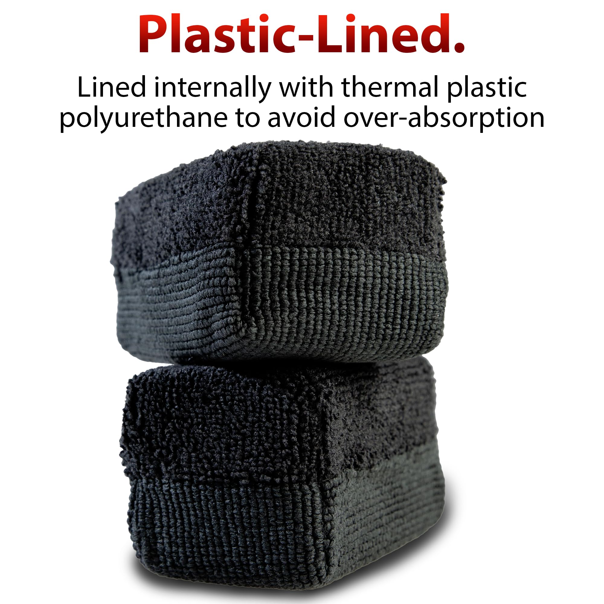 Adam's Polishes Premium Ceramic Coating Resistant Applicators (2-Pack) All Purpose Car Detailing Applicator Sponge | Use with Ceramic Coating for Cars, Wax | Efficient Application, No Wasted Product - Image 3