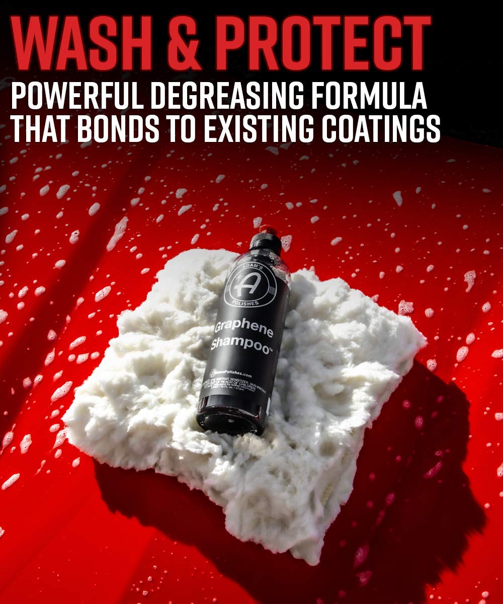 Adam's Polishes Premium Foam Cannon & Graphene Shampoo Bundle - Custom Snow Foam Cannon Soap Sprayer for Car Wash | Sprayer Cannister for Pressure Washer - Image 4